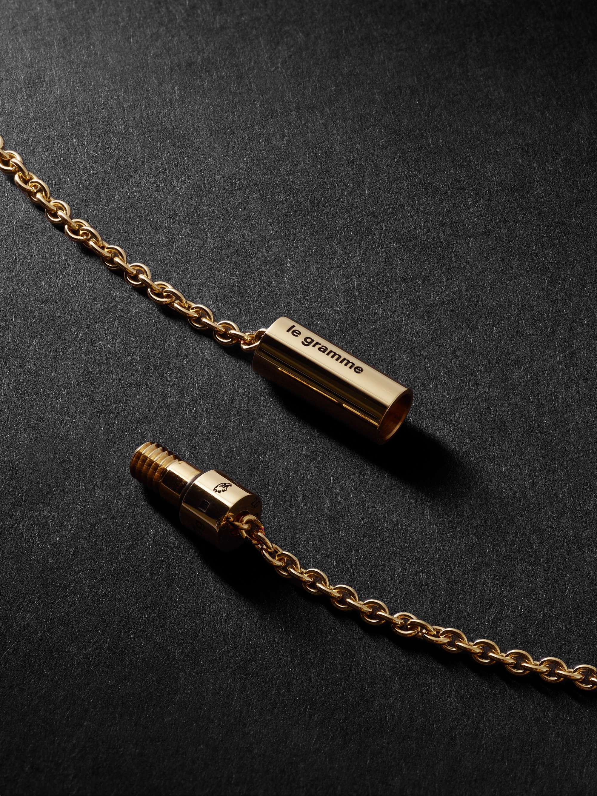LE GRAMME 17g 18-Karat Gold Necklace