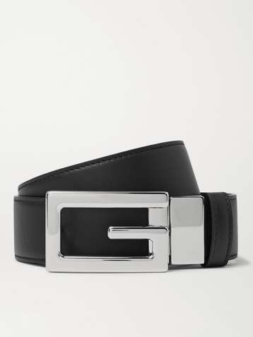 Salvatore Ferragamo-Gancini Buckle Reversible Belt - Couture Traders