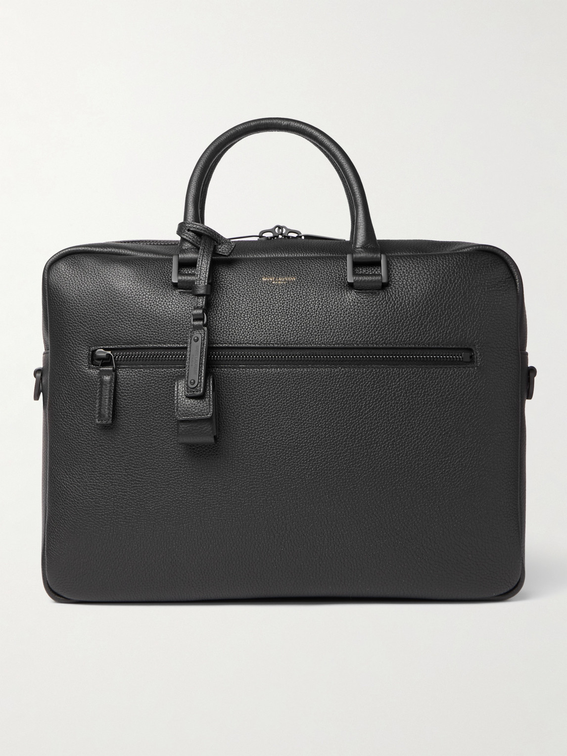 Saint Laurent Sac de Jour Full-Grain Leather Briefcase - Men