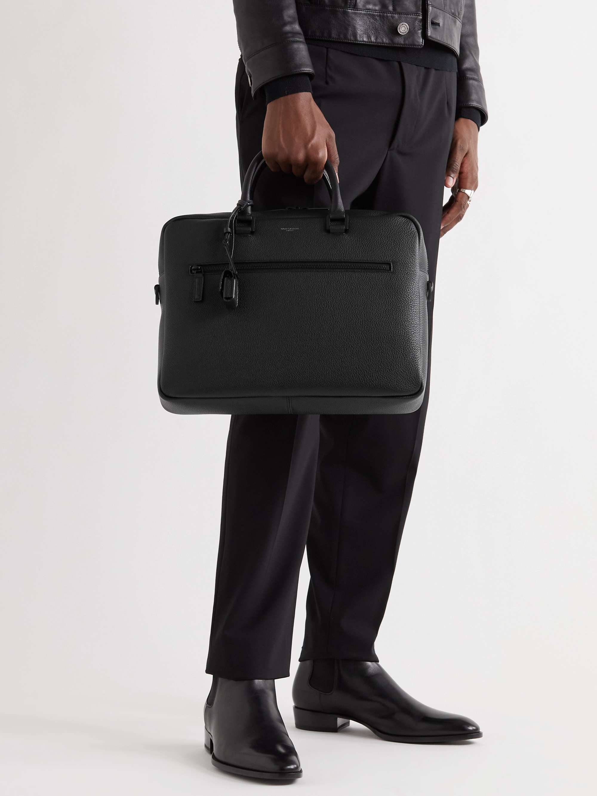 Men's Leather Briefcases & Business Bags, Saint Laurent