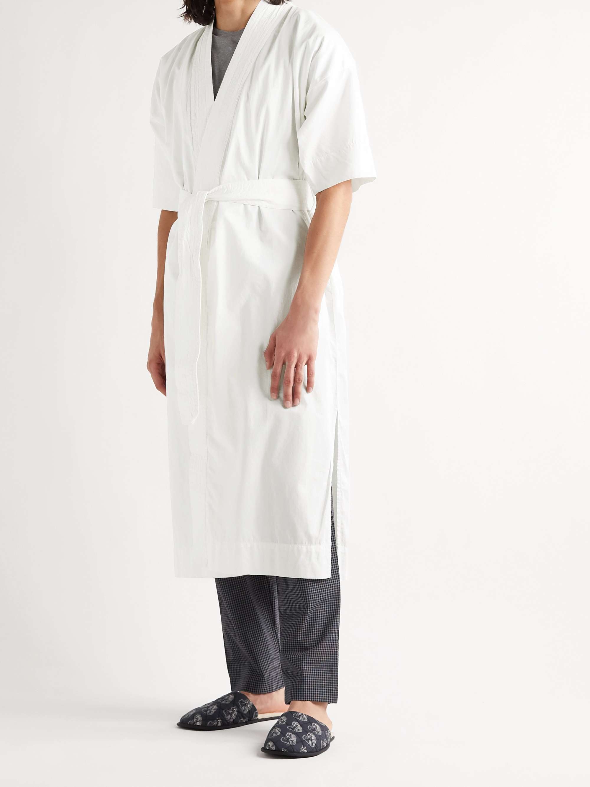 CLEVERLY LAUNDRY Cotton Robe