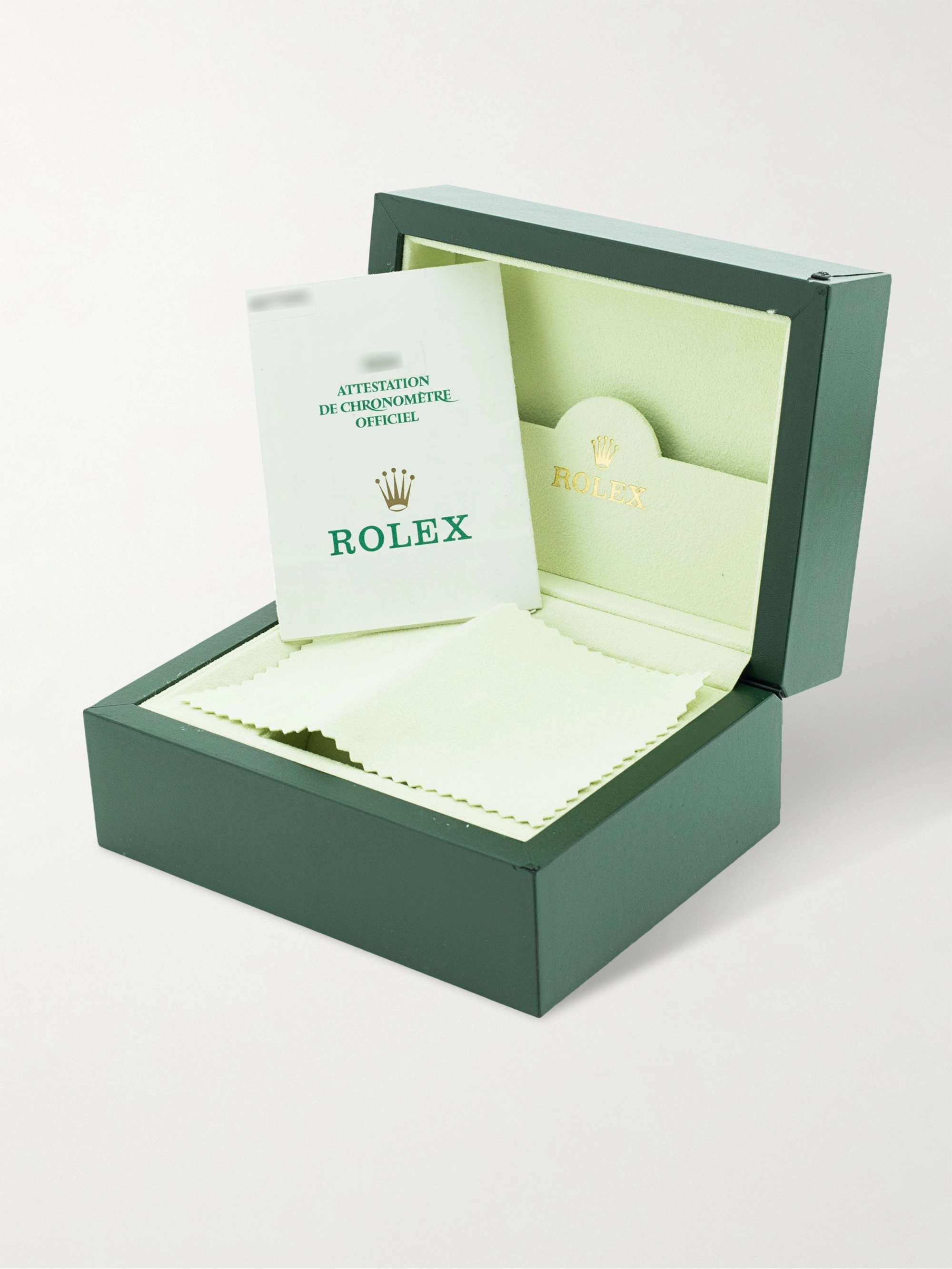 ROLEX Pre-Owned 2001 Datejust Automatic 36mm Oystersteel and 18-Karat White Gold Watch, Ref. No. 189331