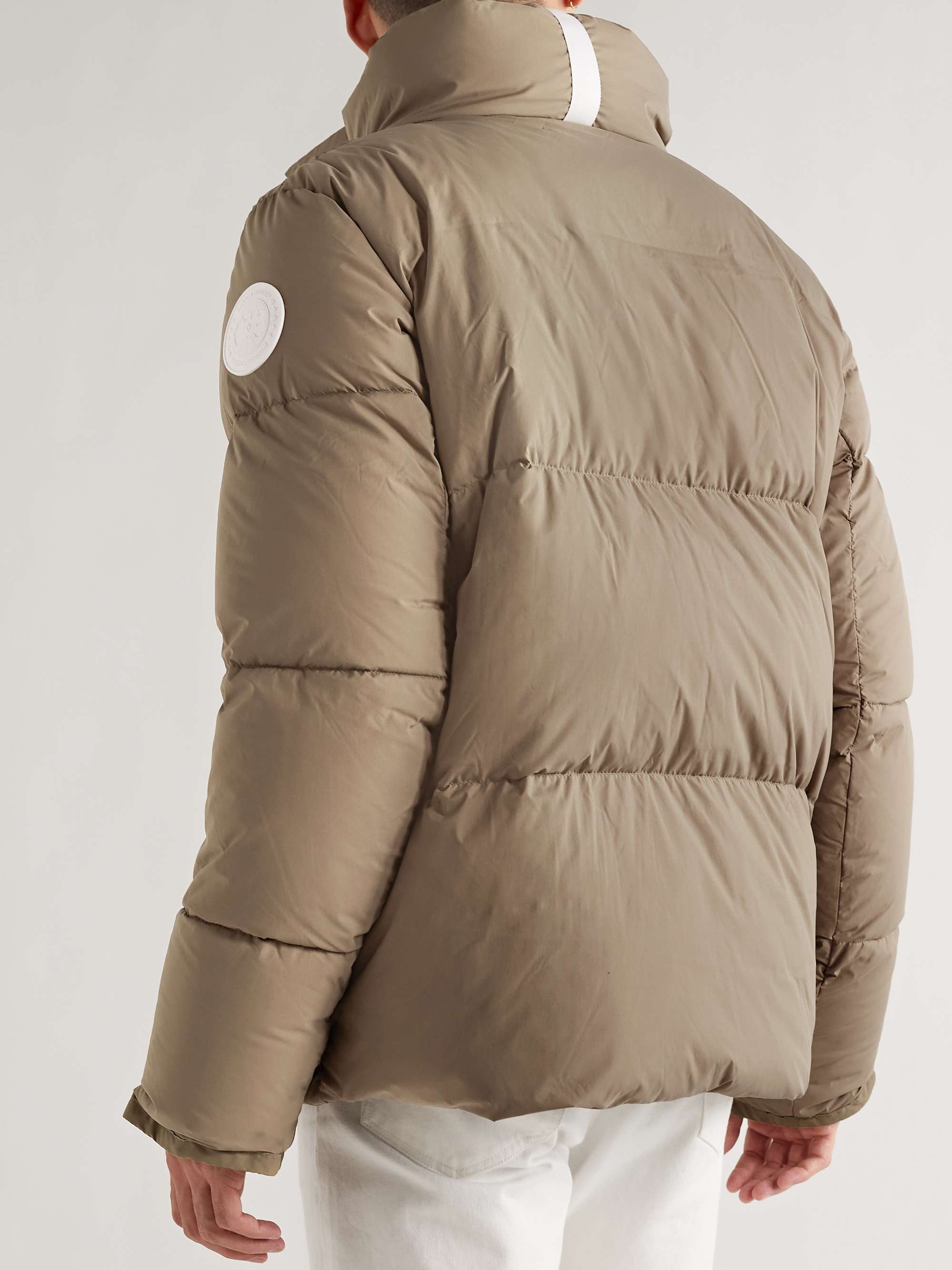 CANADA GOOSE Everett Logo-Appliquéd Quilted EnduraLuxe Down Jacket