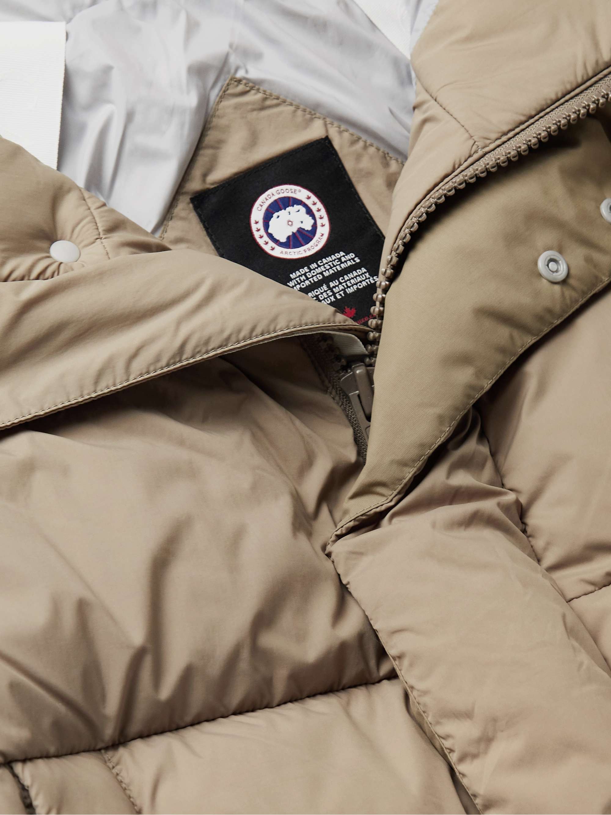 CANADA GOOSE Everett Logo-Appliquéd Quilted EnduraLuxe Down Jacket