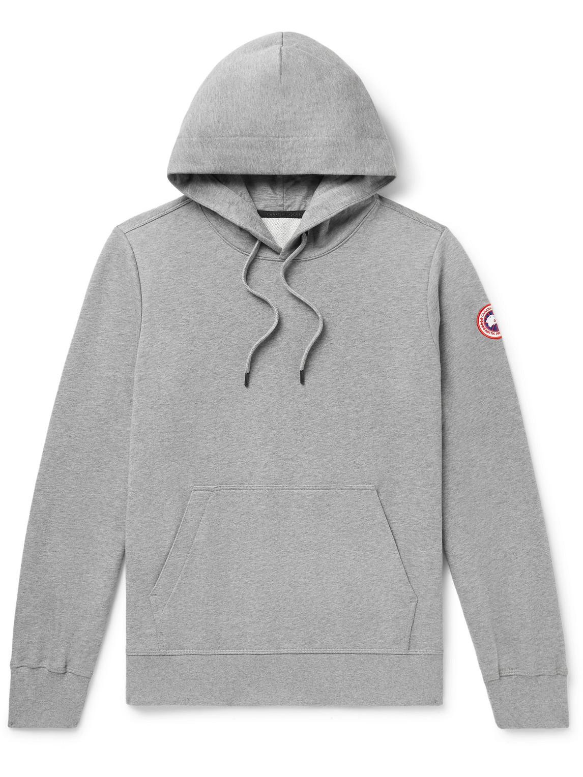 Canada Goose Huron Organic Cotton-jersey Hoodie In Grey