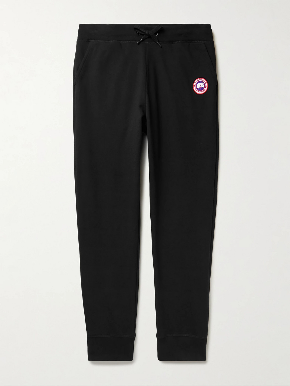 Canada Goose Huron Tapered Logo-Appliquéd Cotton-Jersey weatpants - Men
