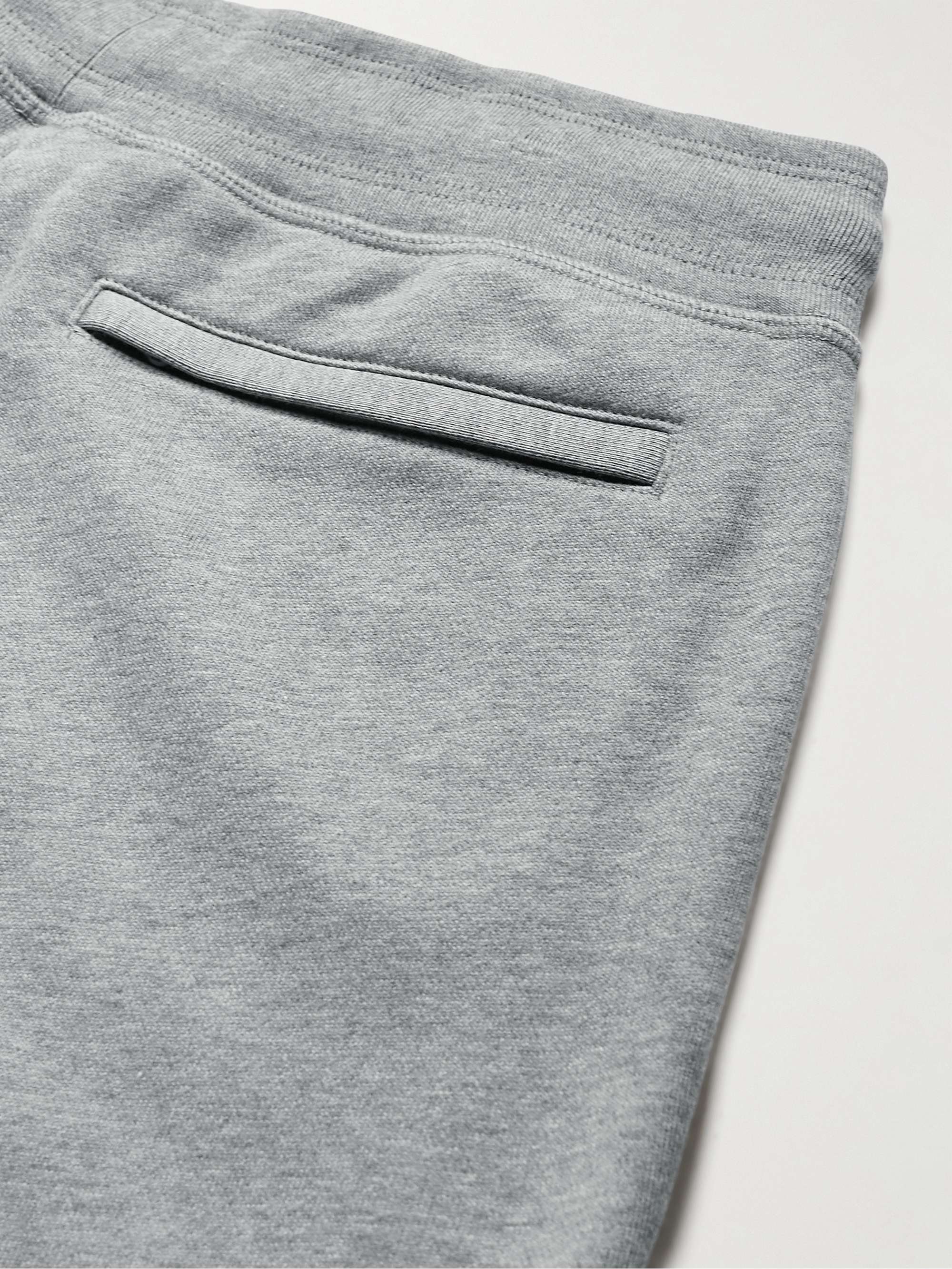 CANADA GOOSE Huron Tapered Logo-Appliquéd Cotton-Jersey Sweatpants