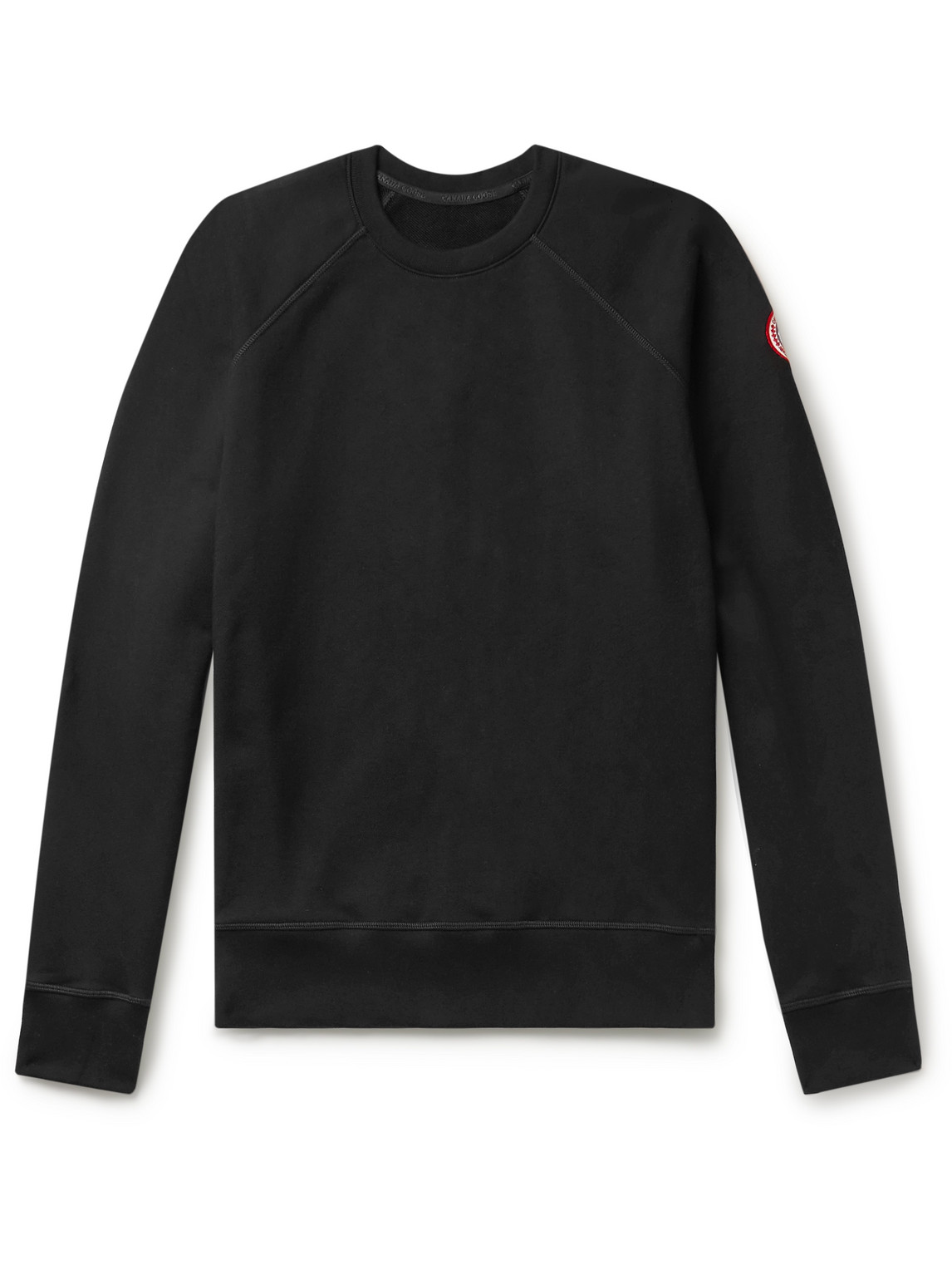 Huron Logo-Appliquéd Cotton-Jersey Sweatshirt