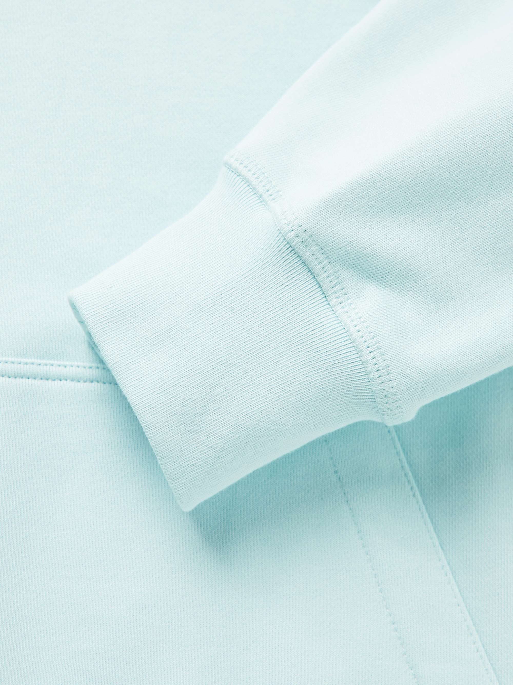 CANADA GOOSE Huron Logo-Appliquéd Organic Cotton-Jersey Hoodie