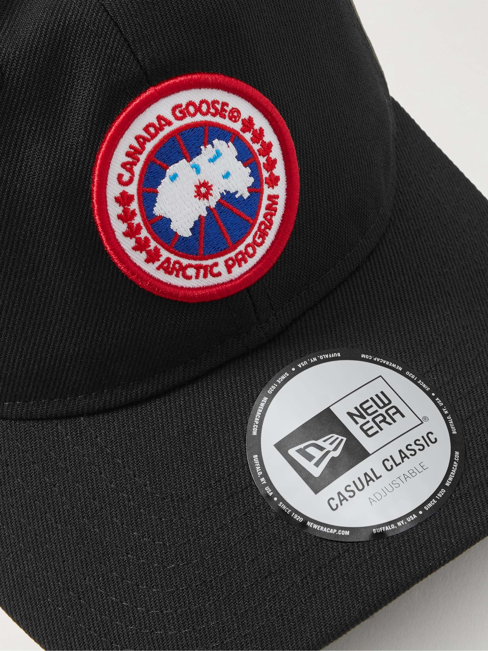 CANADA GOOSE + New Era Logo-Appliquéd Cotton-Twill Baseball Cap