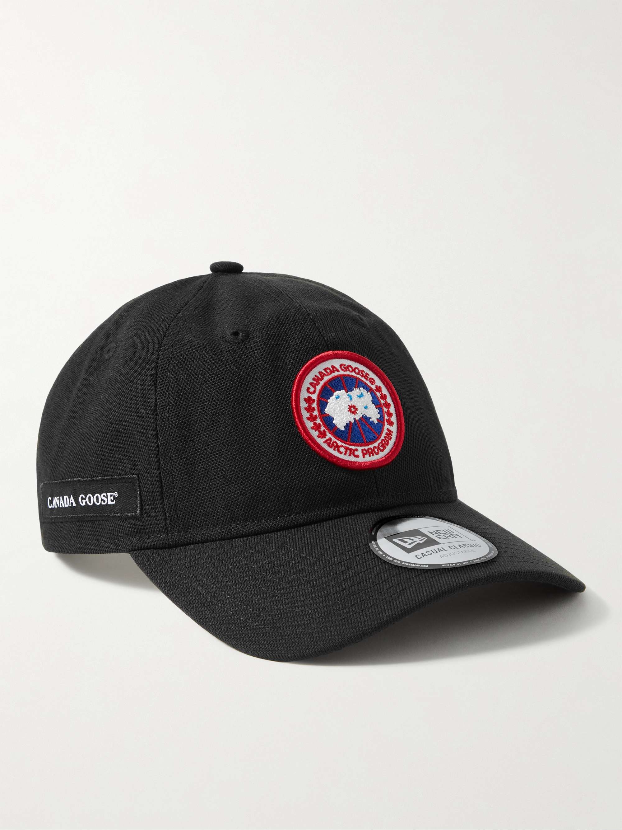 Canada Goose - Men - New Era Logo-Appliquéd Cotton-Twill Baseball Cap Black