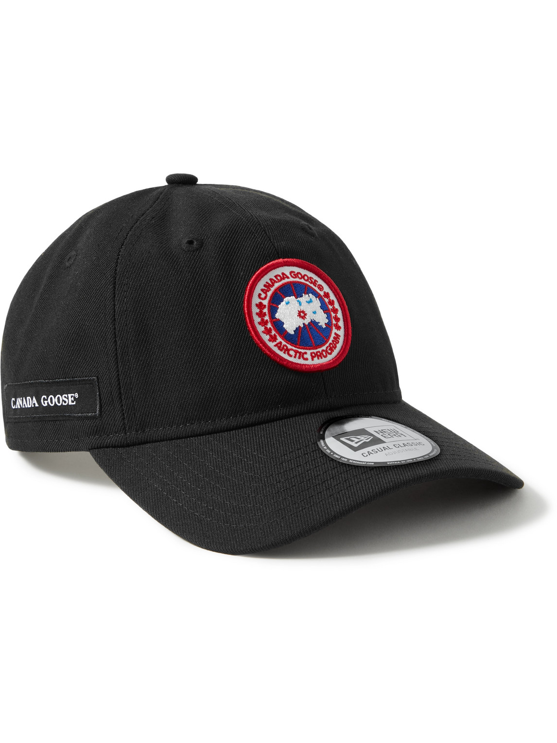 Canada Goose Baseball Cap With Arctic Disc Logo In Black