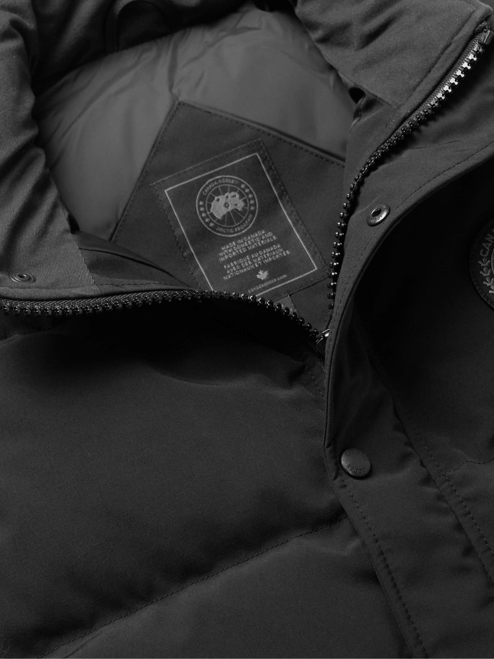 CANADA GOOSE Black Label Garson Quilted Shell Down Gilet