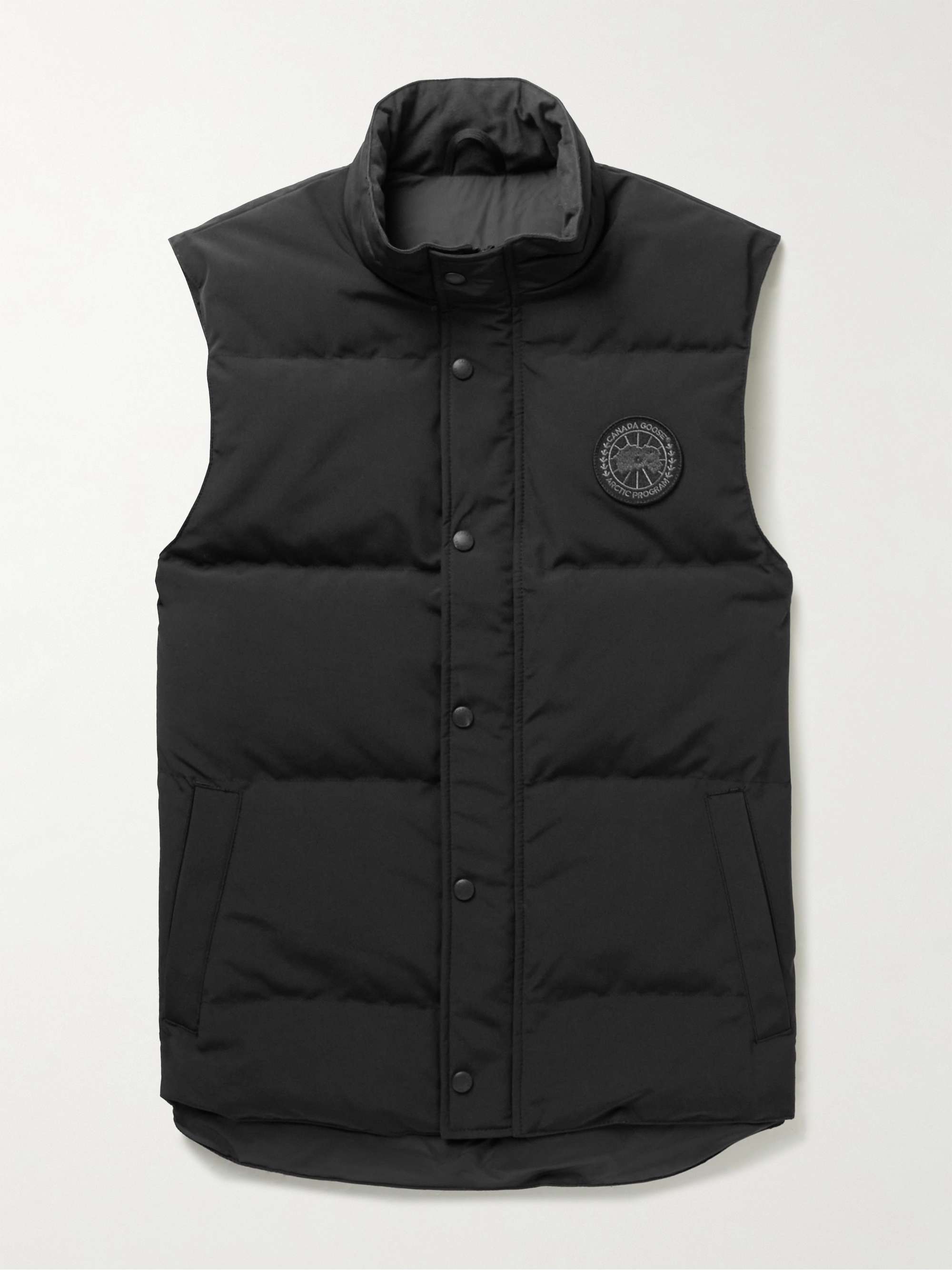 CANADA GOOSE Black Label Garson Quilted Shell Down Gilet