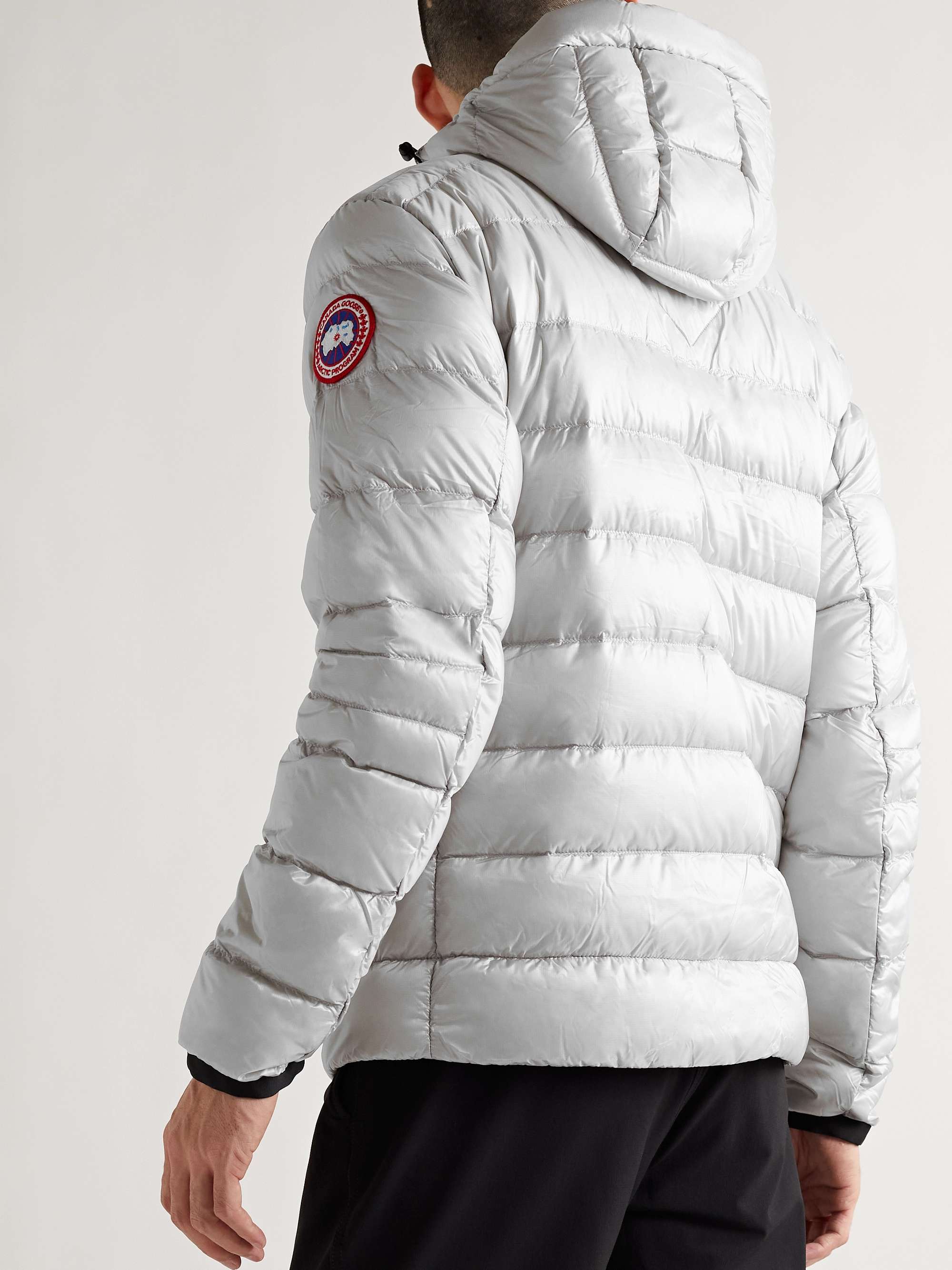 CANADA GOOSE Crofton Slim-Fit Recycled Nylon-Ripstop Hooded Down Jacket
