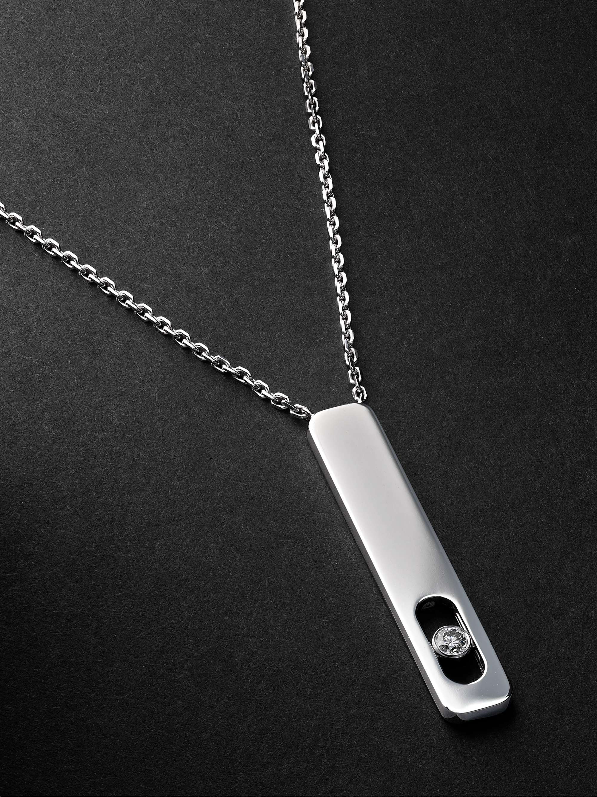 MESSIKA My First Diamond Rose Gold Necklace