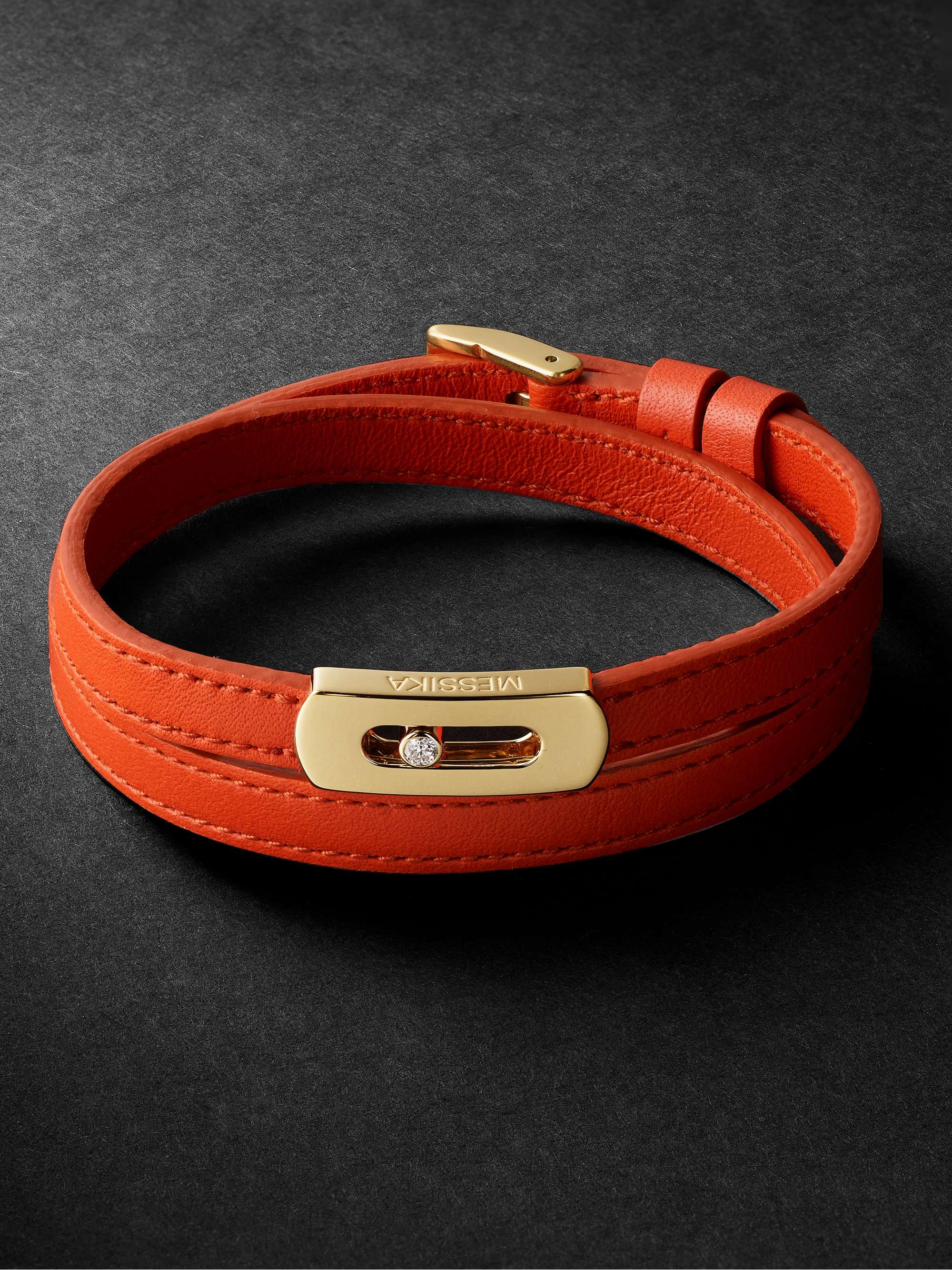 Messika Boutique Los Angeles: Move Uno Orange Cord Bracelet