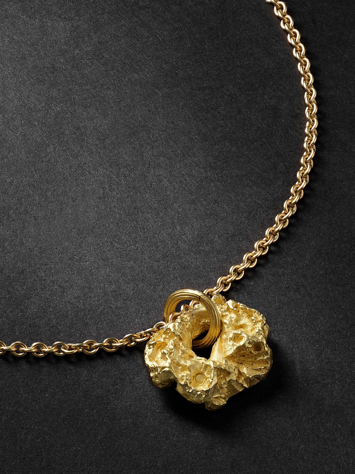 Shop Elhanati Rock Gold Necklace