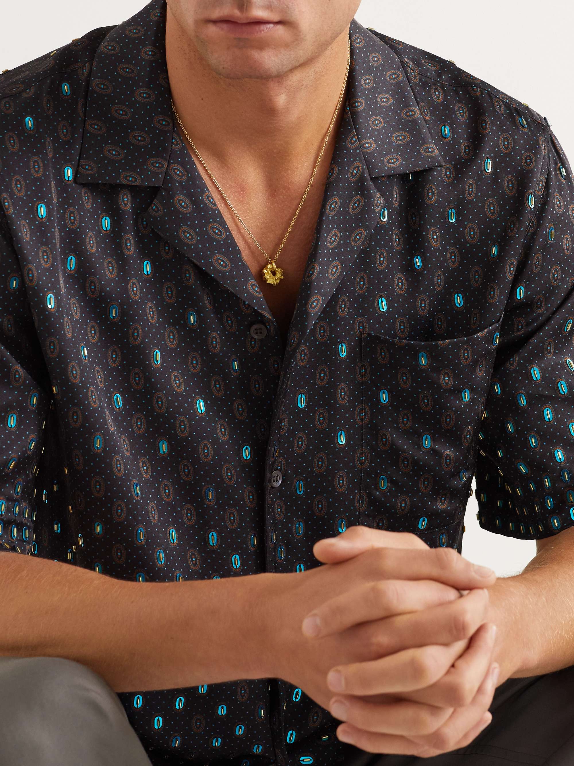 ELHANATI Rock Gold Necklace