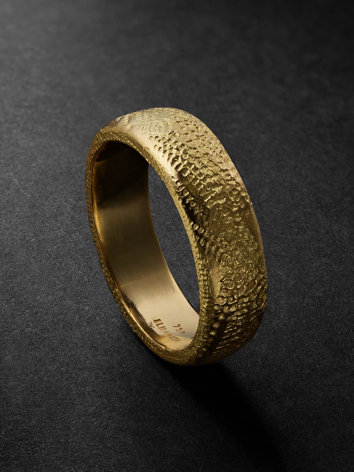 ELHANATI – Mezuzah Gold Ring