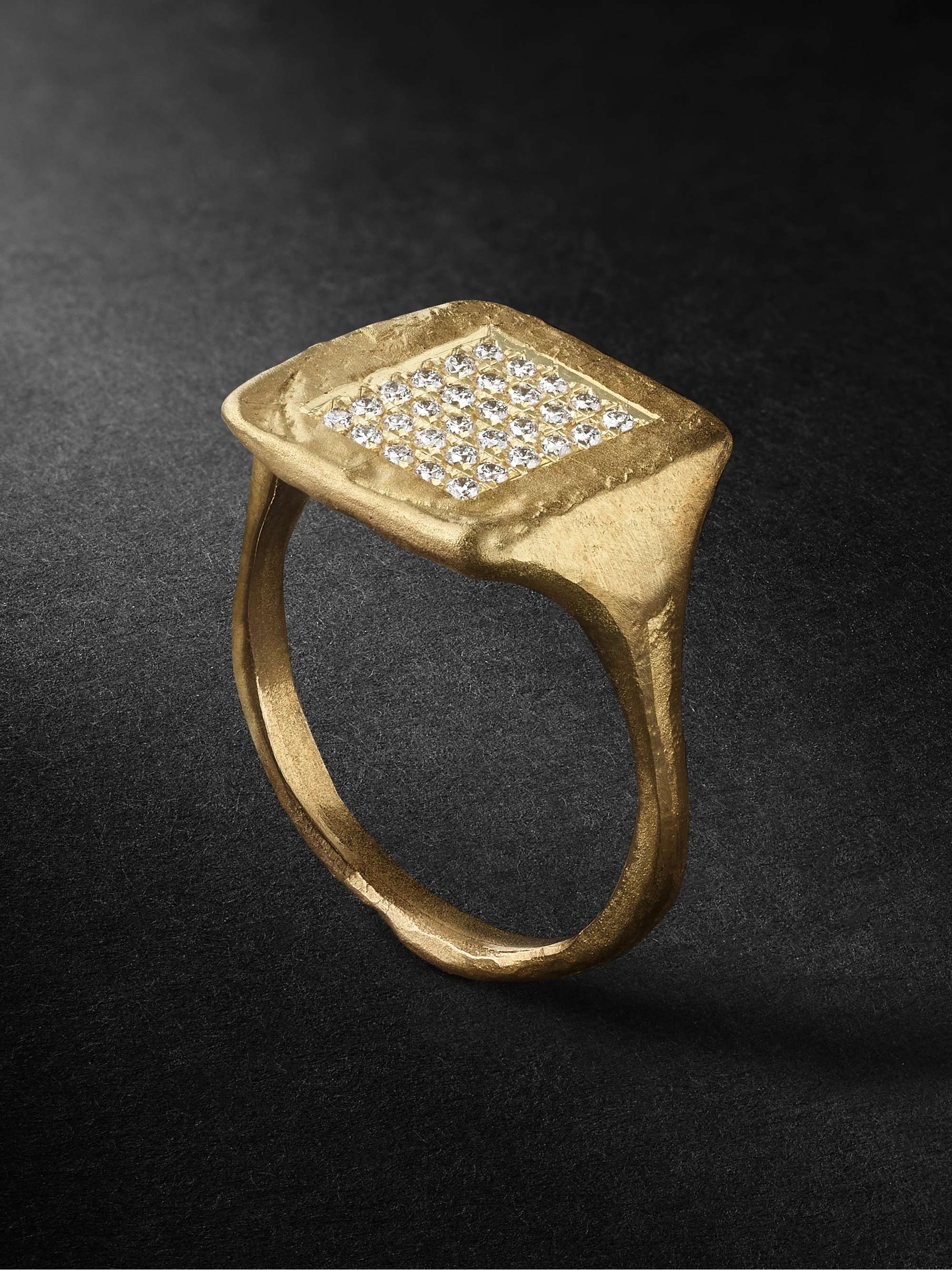 HOORSENBUHS Chassis II Gold Ring for Men | MR PORTER