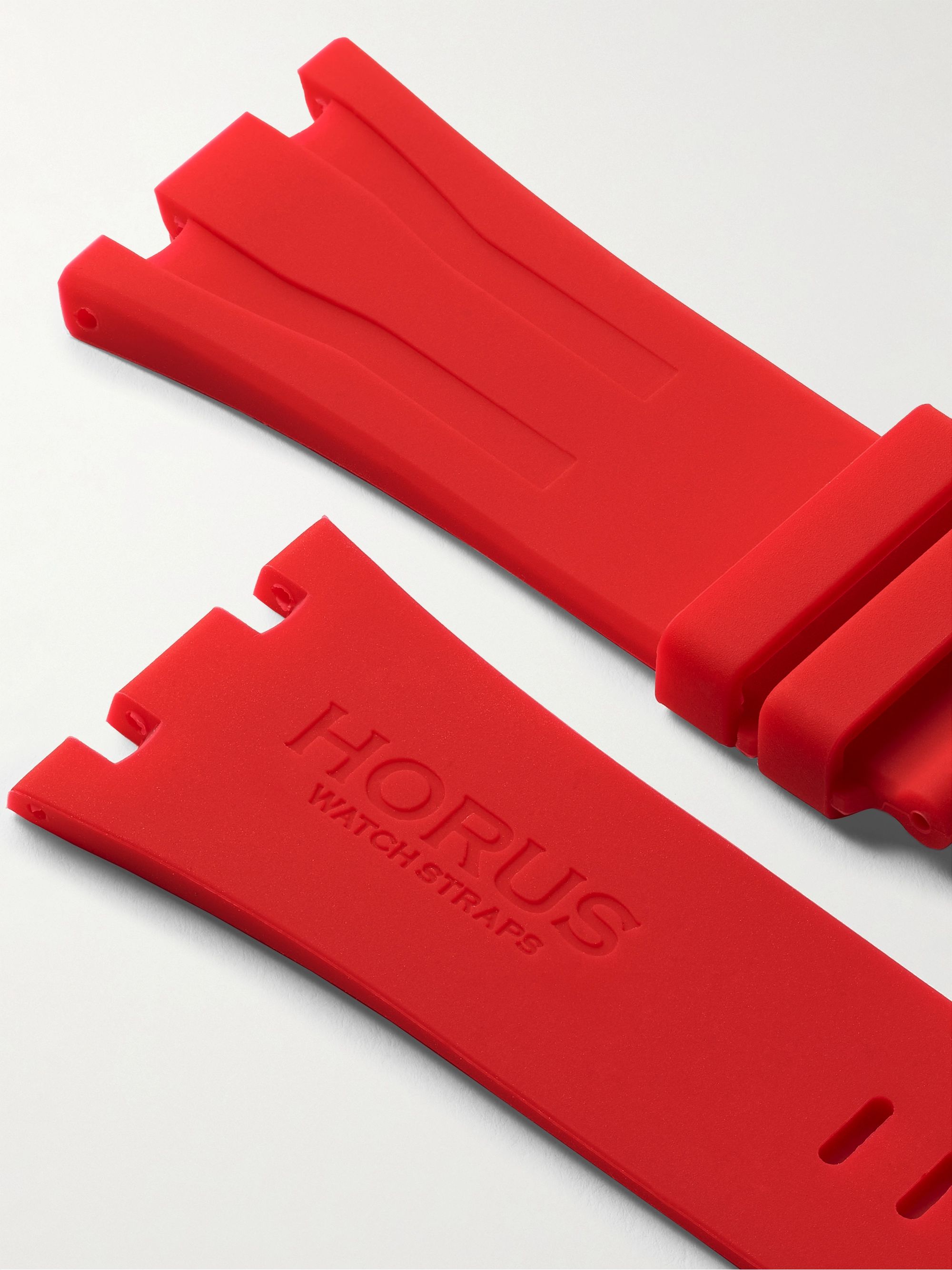 HORUS WATCH STRAPS 20mm Rubber Integrated Watch Strap