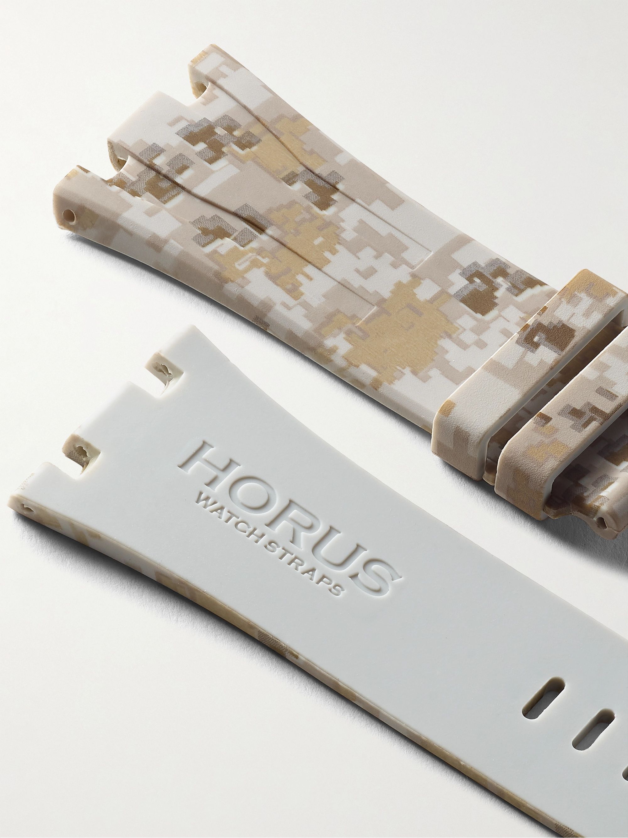 HORUS WATCH STRAPS 20mm Rubber Integrated Watch Strap