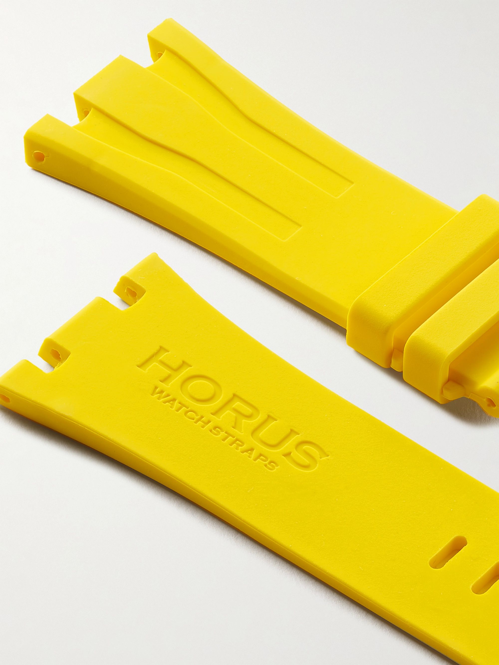 HORUS WATCH STRAPS 20mm Rubber Integrated Watch Strap