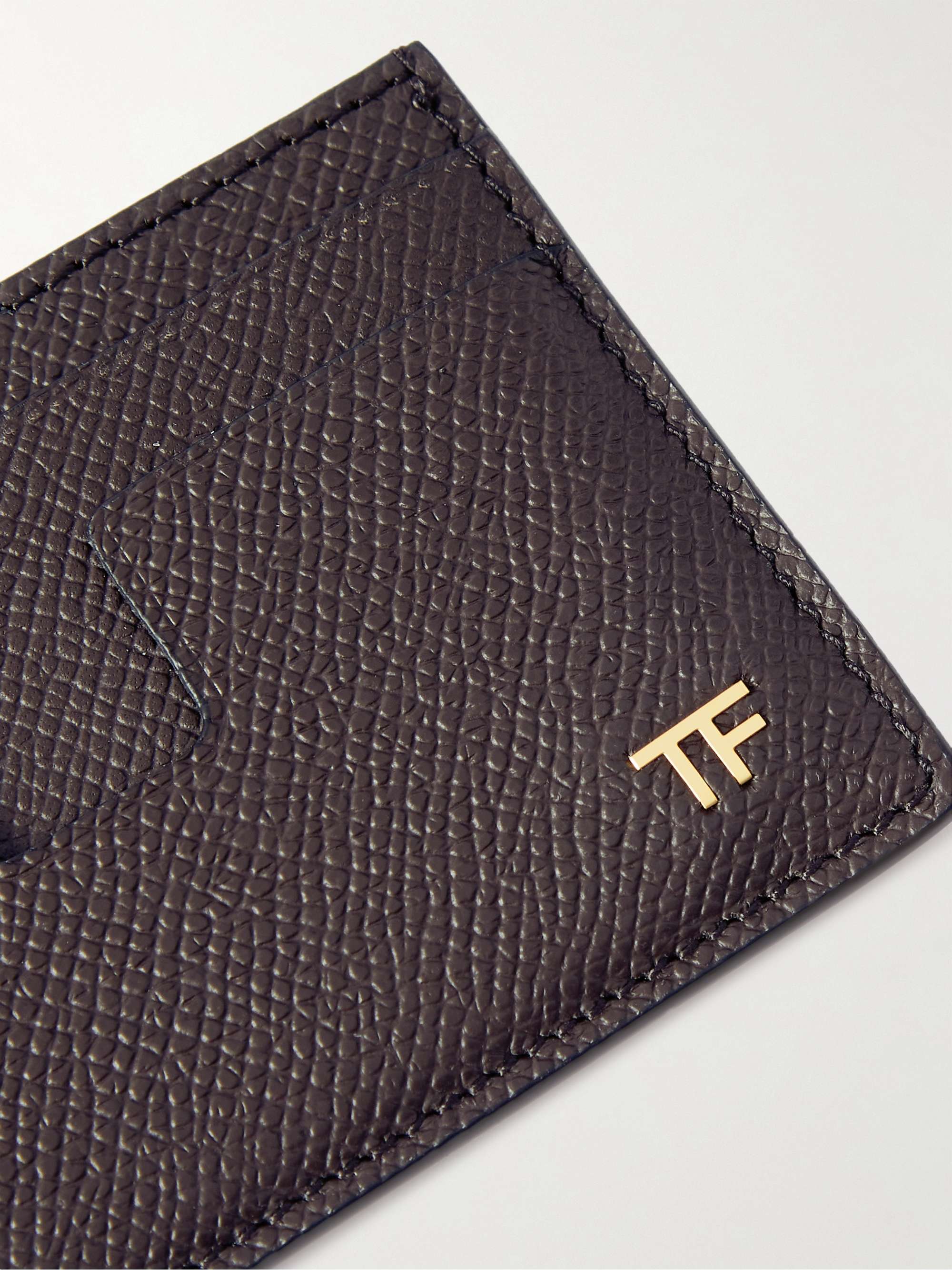 TOM FORD Full-Grain Leather Cardholder
