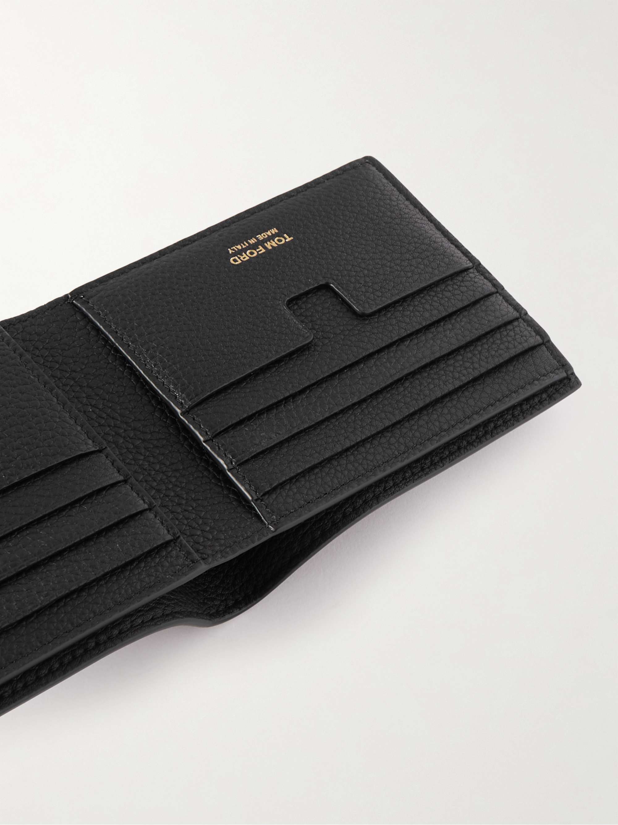 TOM FORD Full-Grain Leather Billfold Wallet