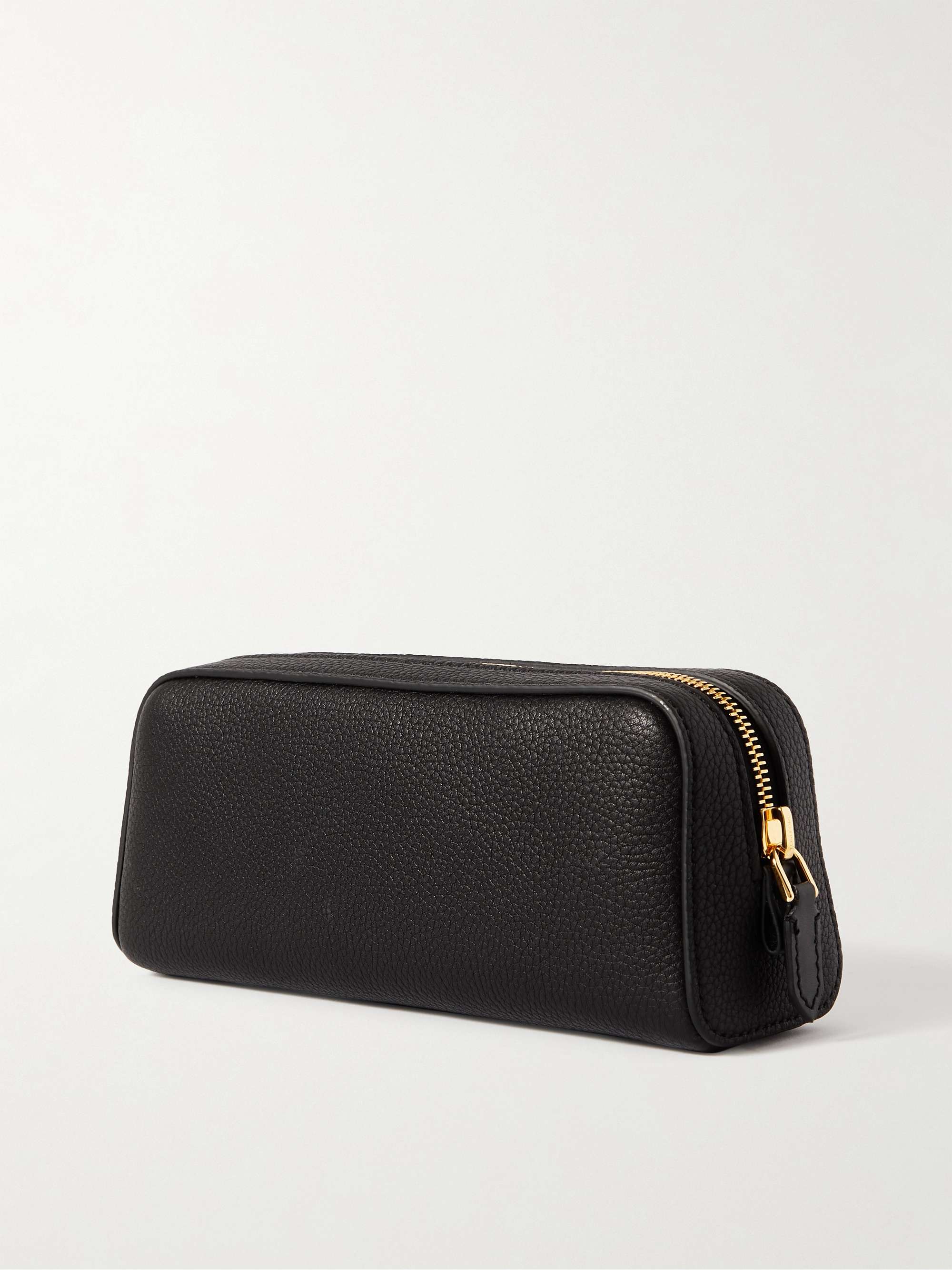 TOM FORD Full-Grain Leather Wash Bag