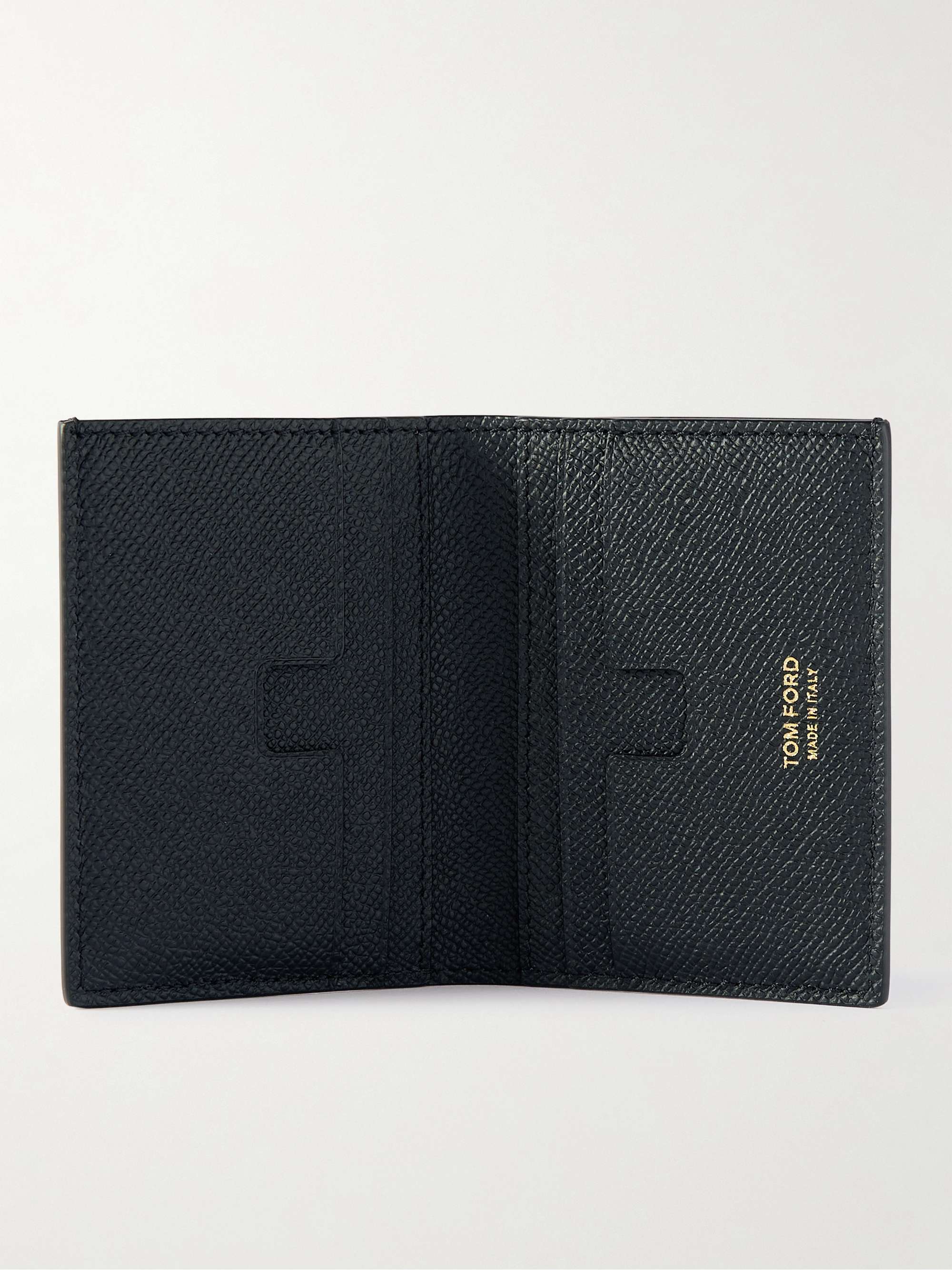 TOM FORD Full-Grain Leather Billfold Cardholder