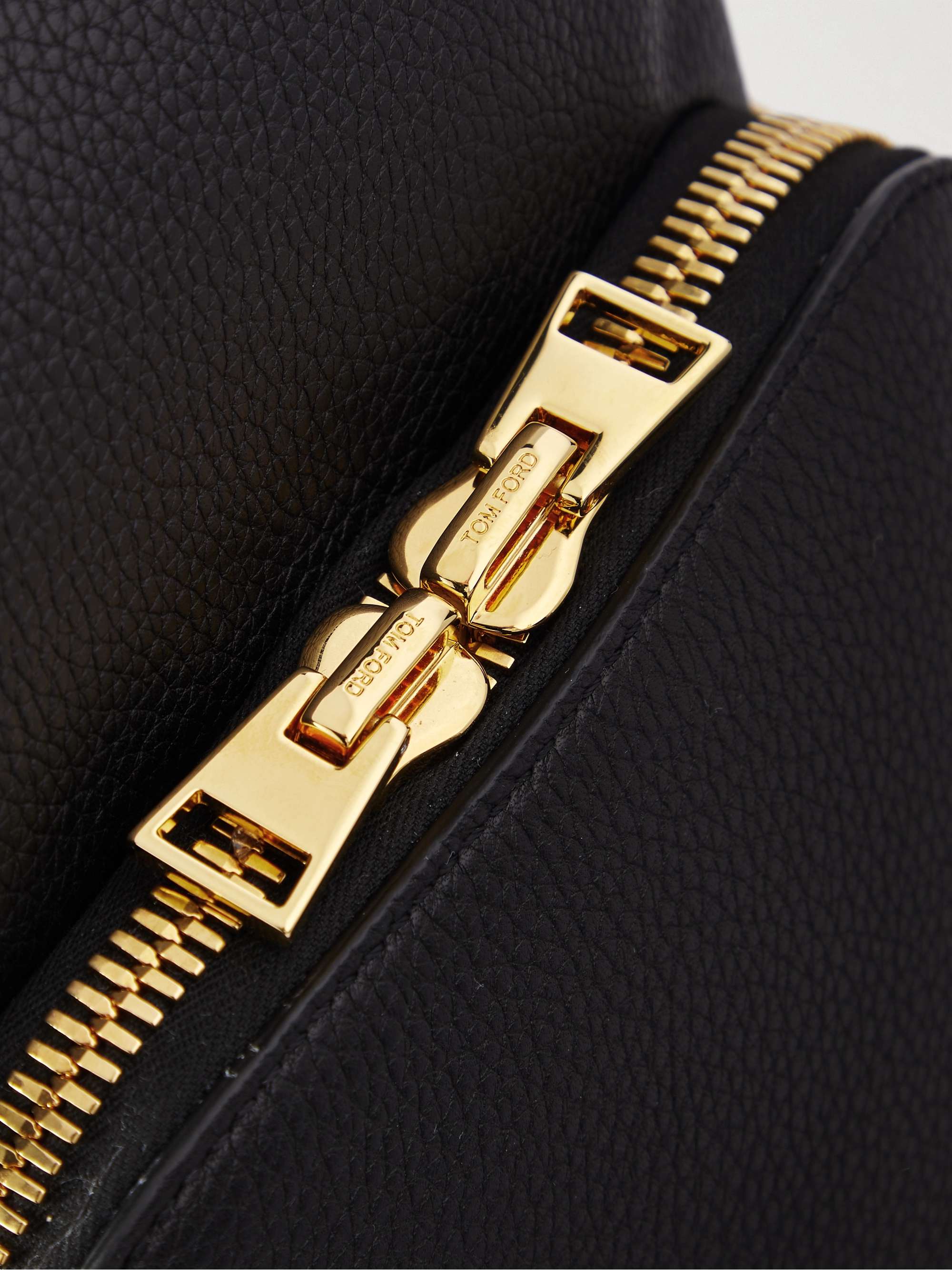 TOM FORD Full-Grain Leather Sling Backpack