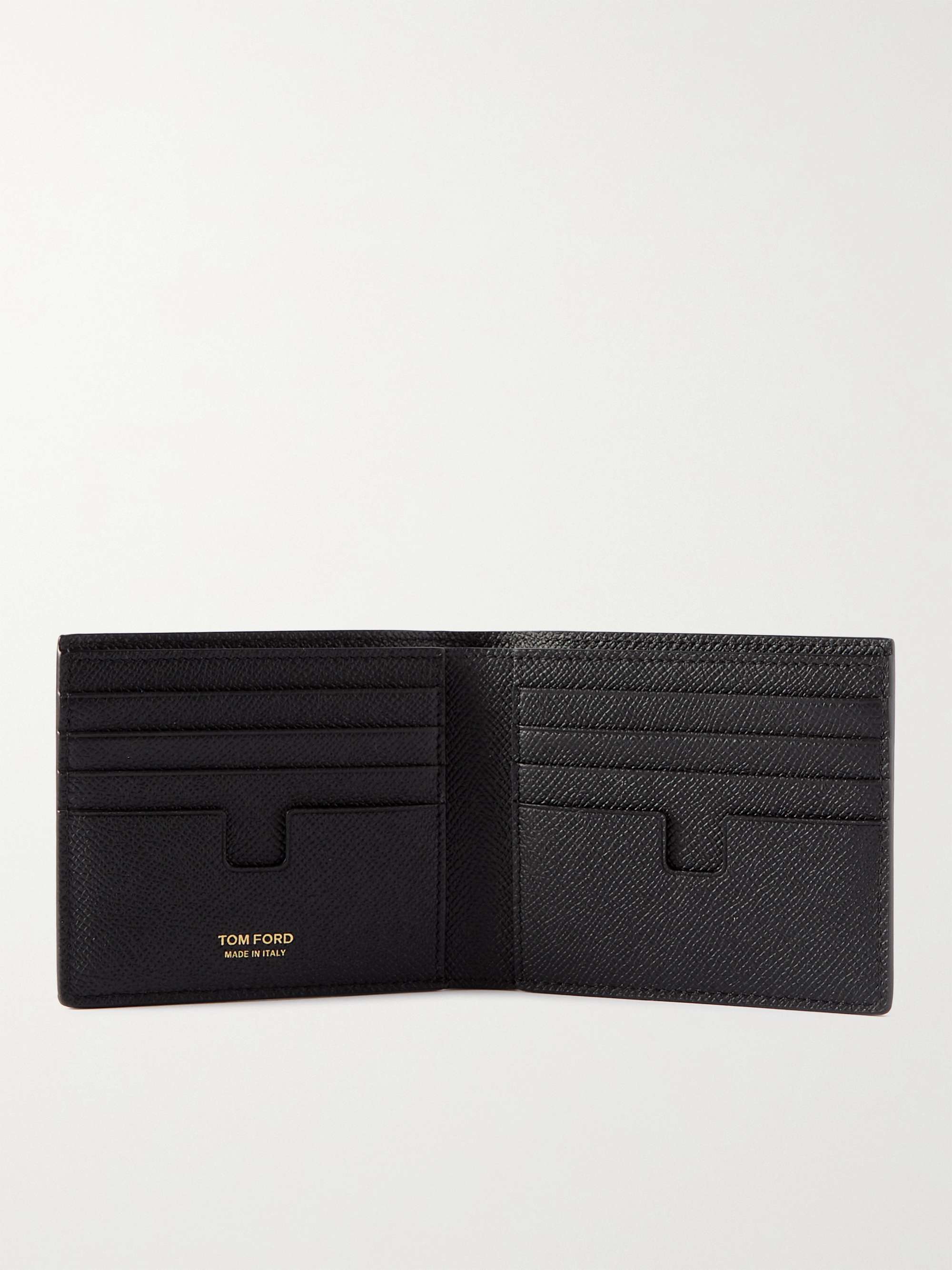 TOM FORD Full-Grain Leather Billfold Wallet