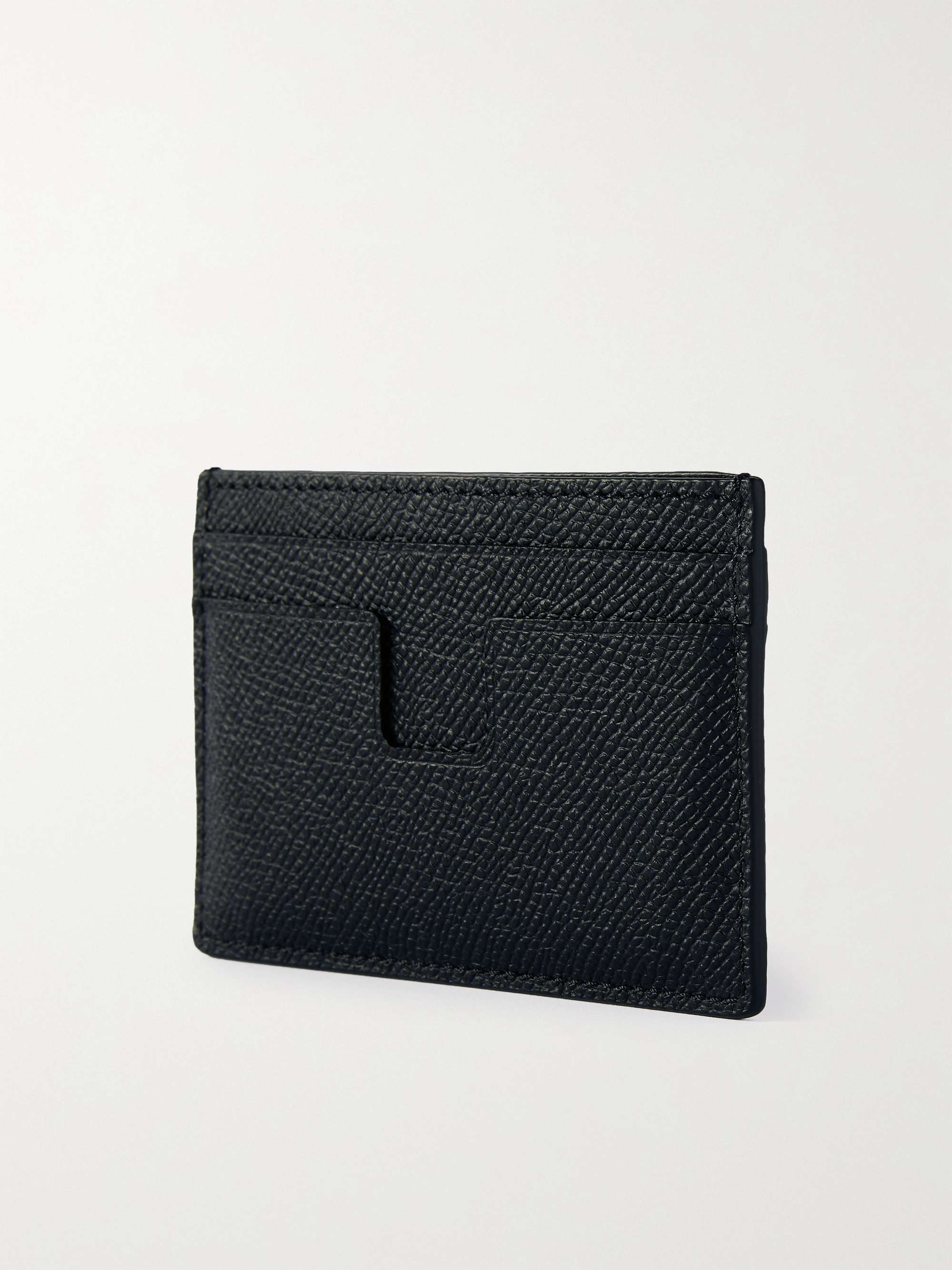 TOM FORD Full-Grain Leather Cardholder