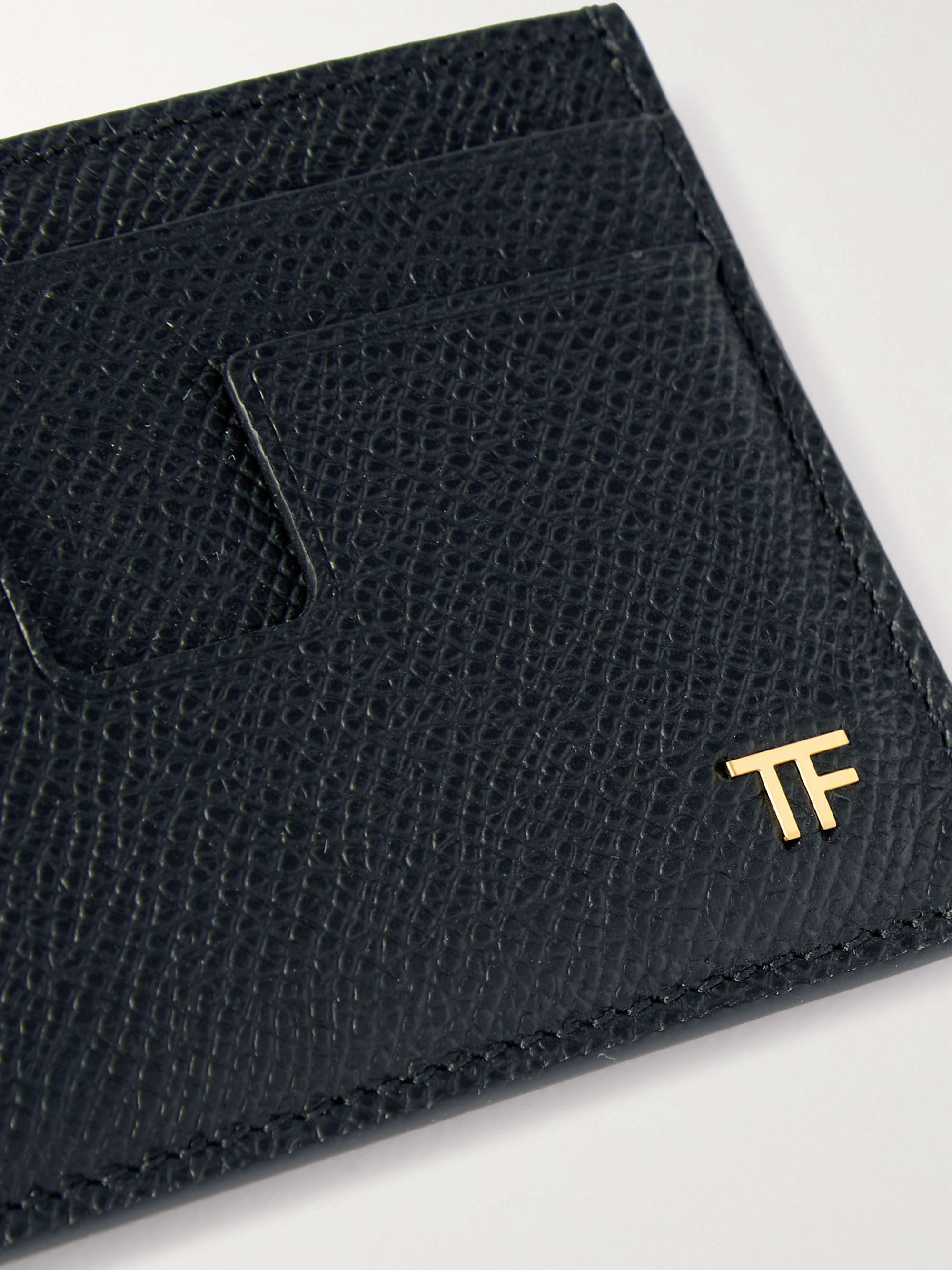TOM FORD Full-Grain Leather Cardholder