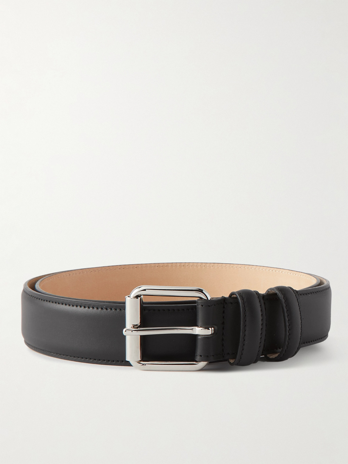 A.P.C. 3cm Paris Leather Belt - Men