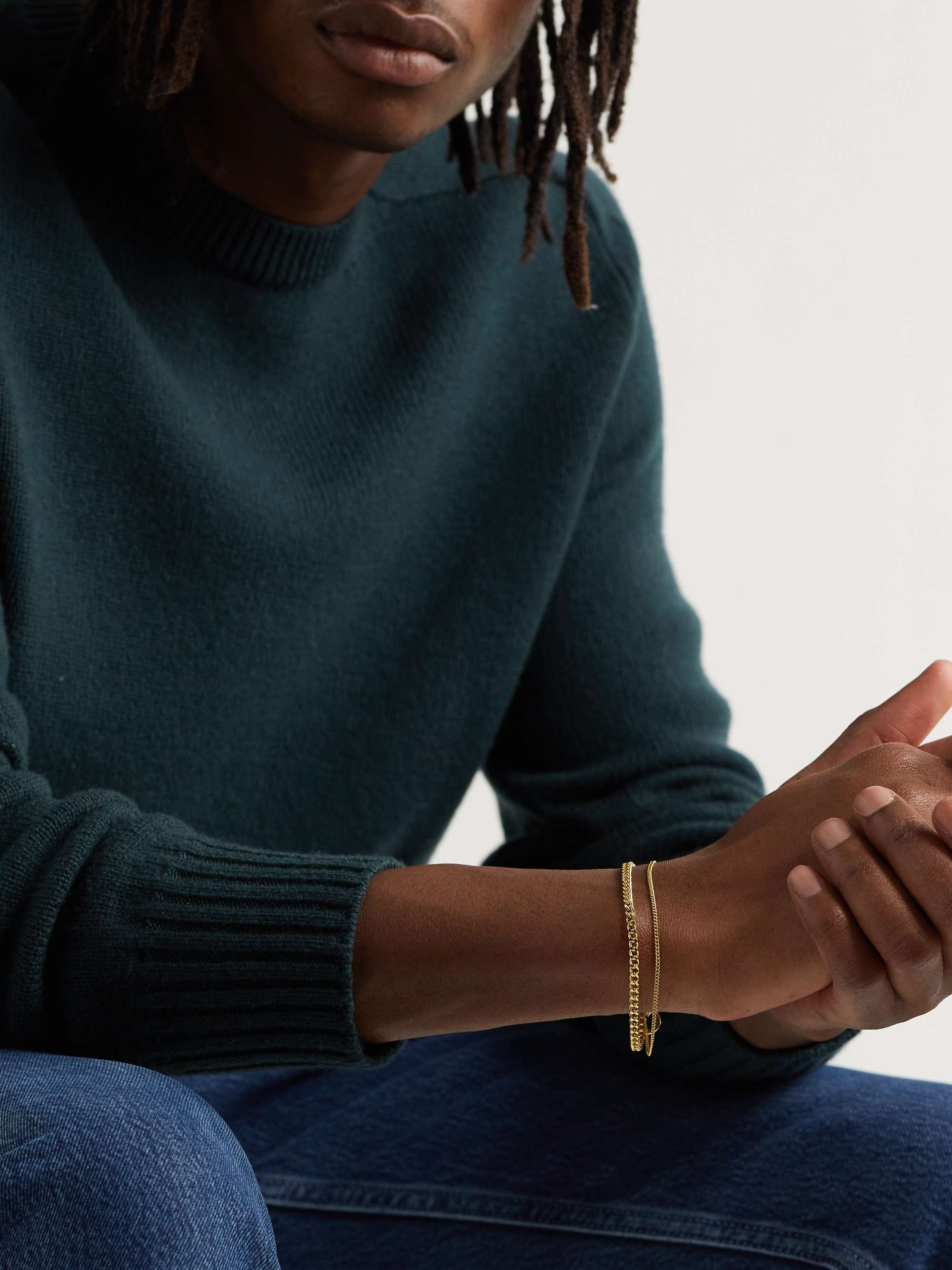 A.P.C. Gold-Tone Chain Bracelet