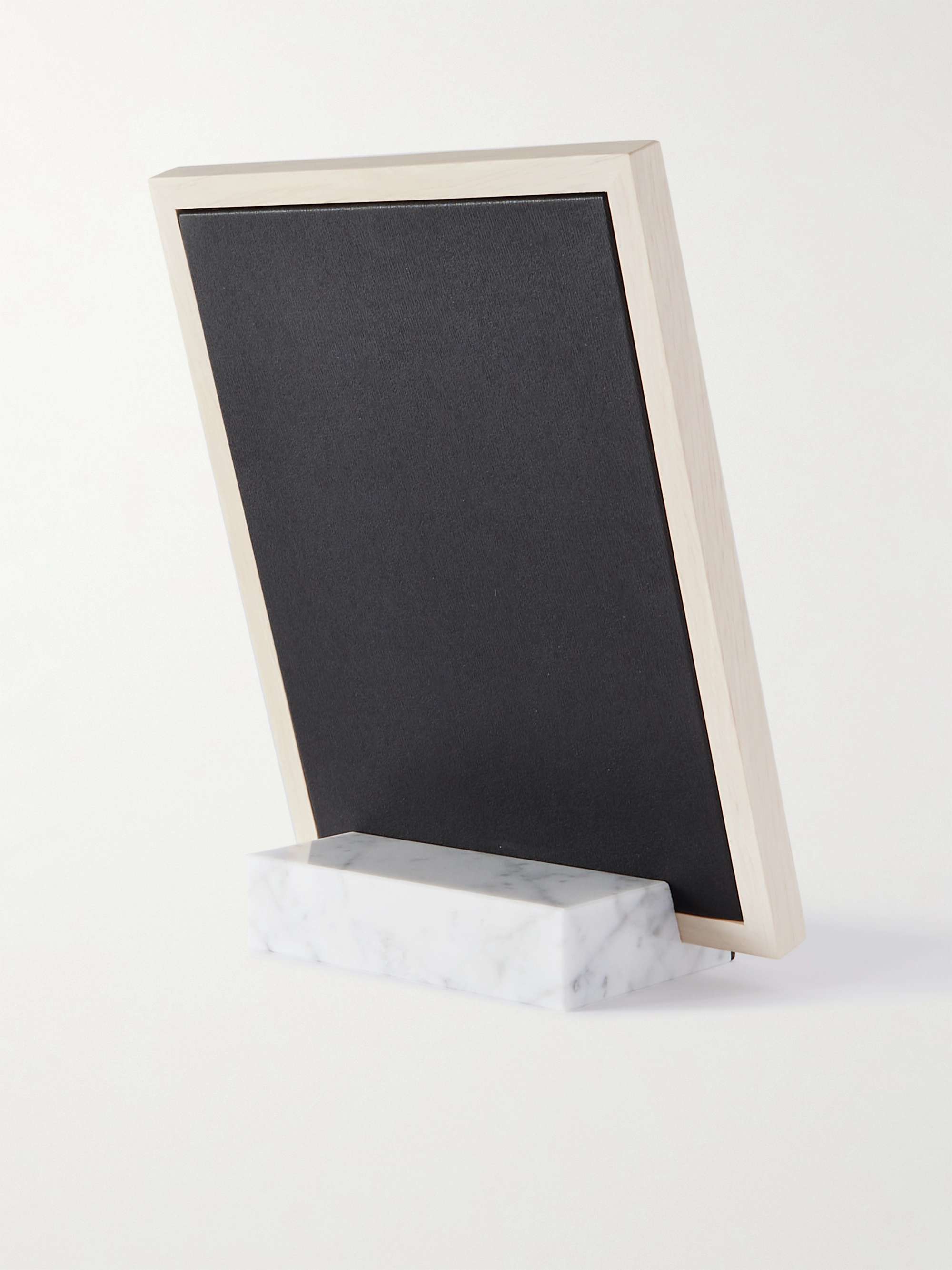 BERLUTI Framed Print and Marble and Leather Stand