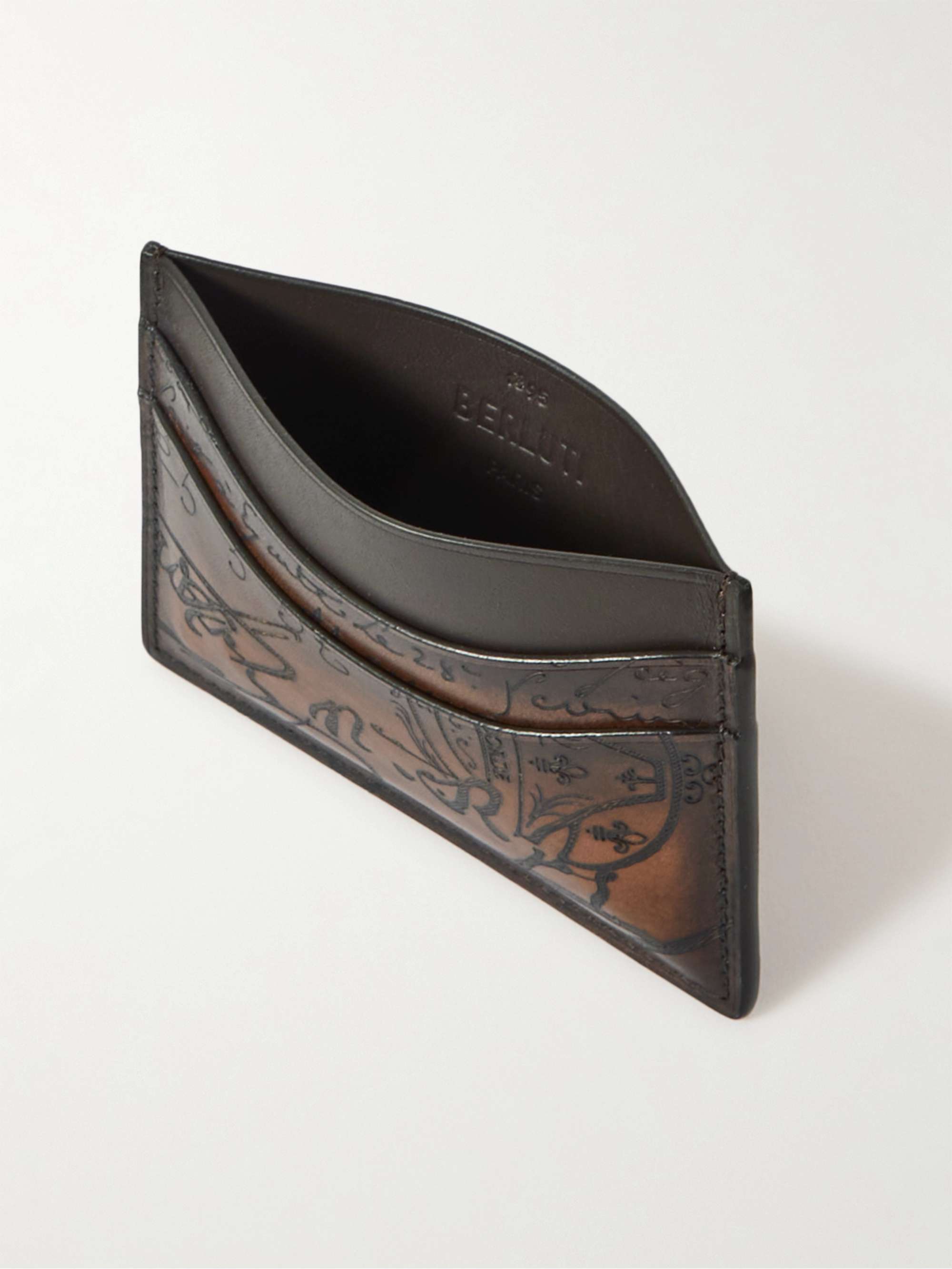 BERLUTI Scritto Leather Cardholder