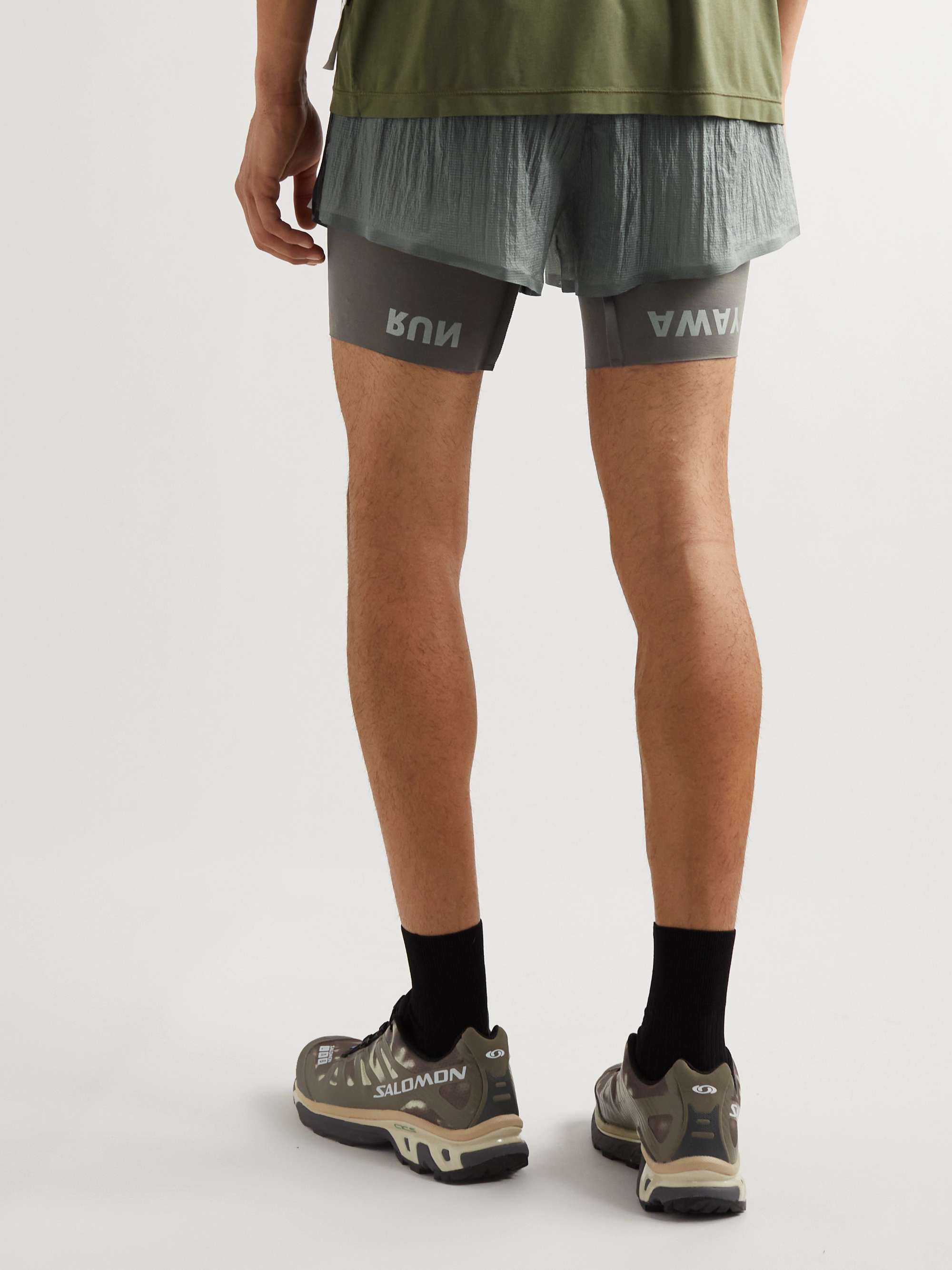 SATISFY Layered CoffeeThermal and Justice Shorts