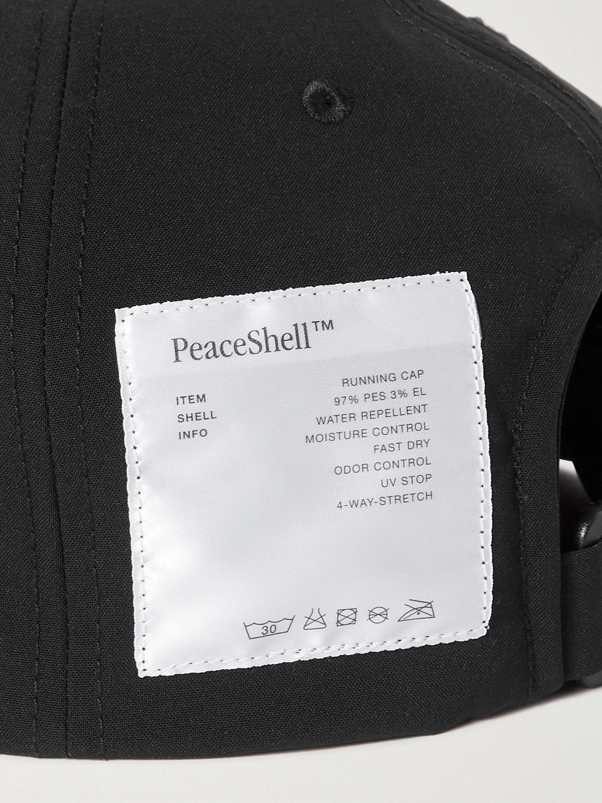 SATISFY Embroidered Appliquéd PeaceShell Cap