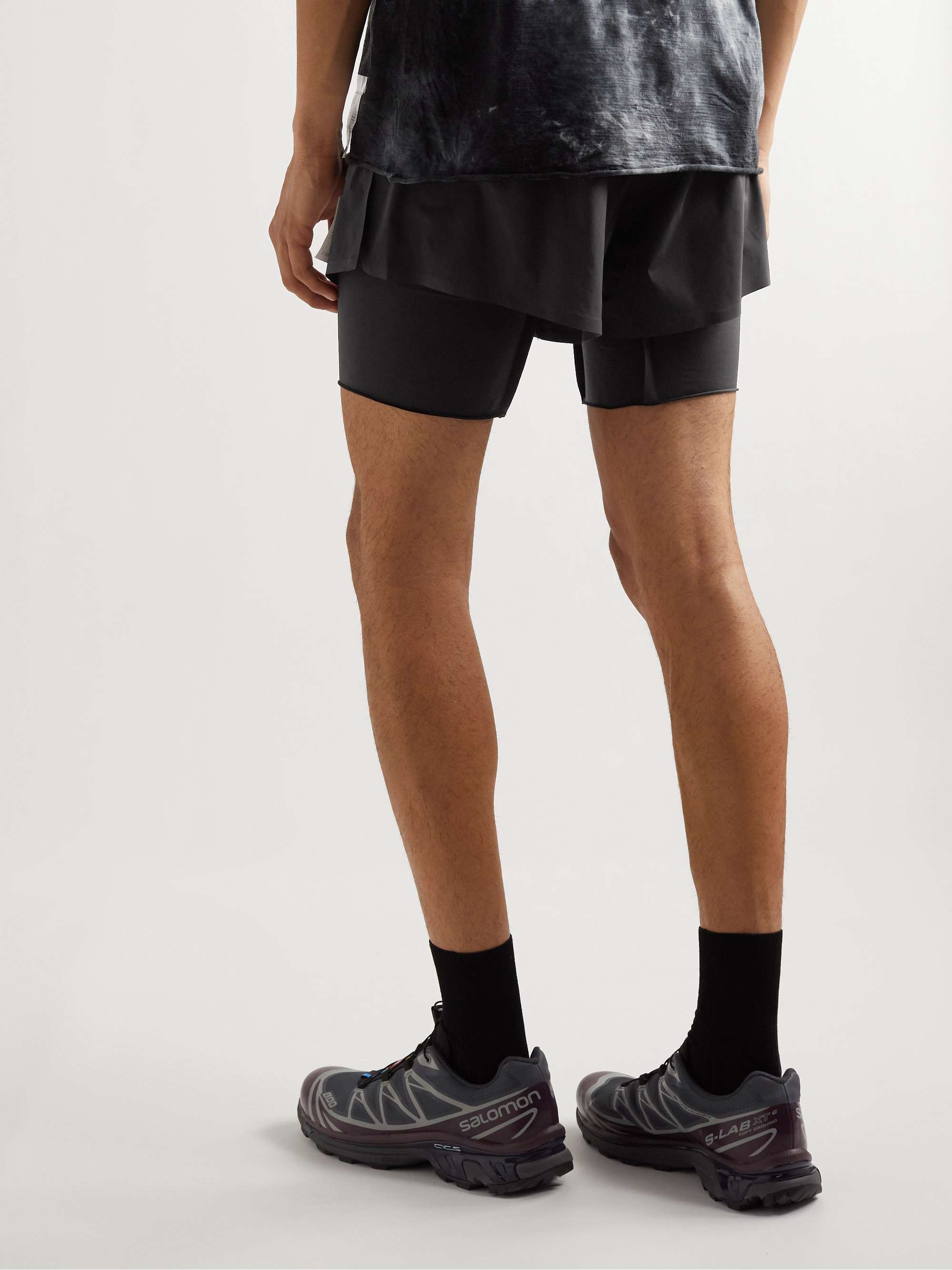 SATISFY Layered TechSilk and Justice Shorts