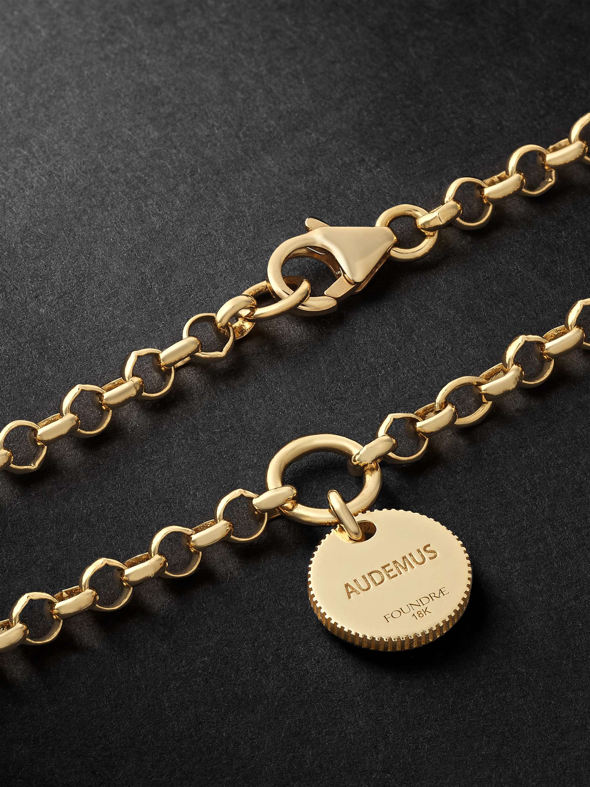FOUNDRAE Tiger 18-Karat Gold Bracelet