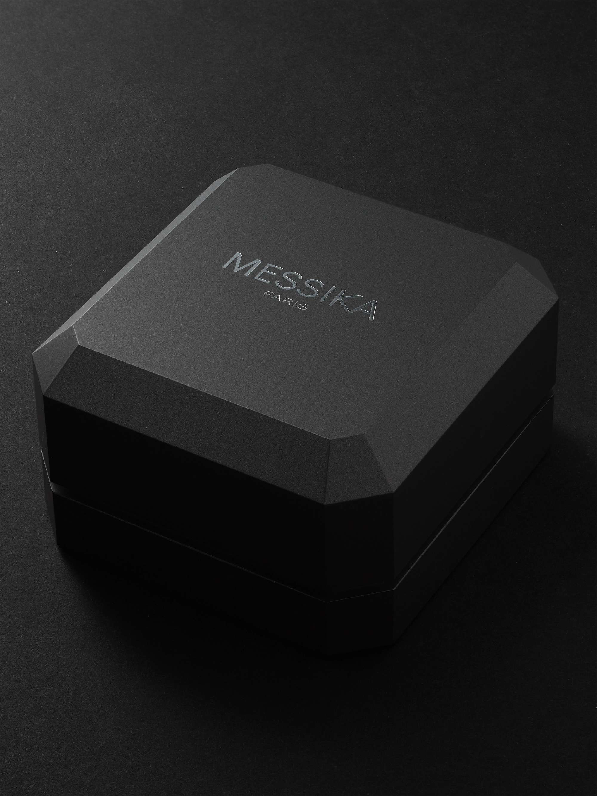 MESSIKA My Move DLC-Coated, Diamond and Leather Bracelet