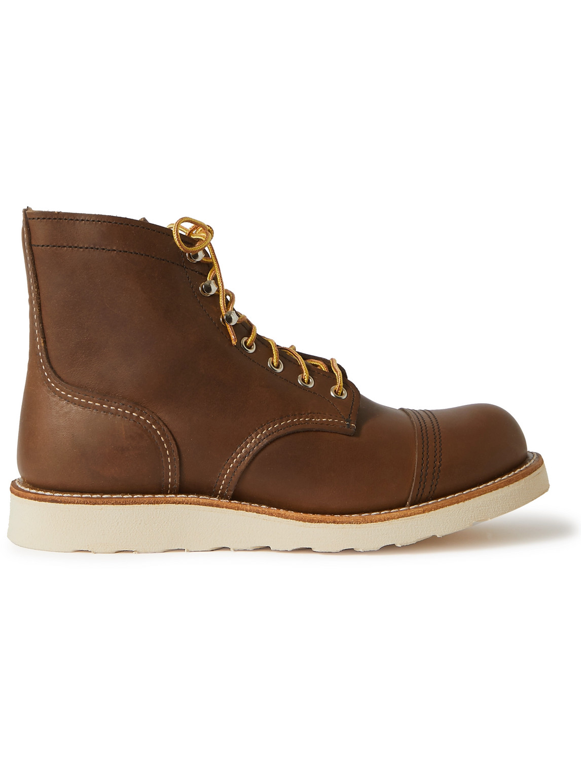 Red Wing Shoes Iron Ranger Leather Boots In Brown