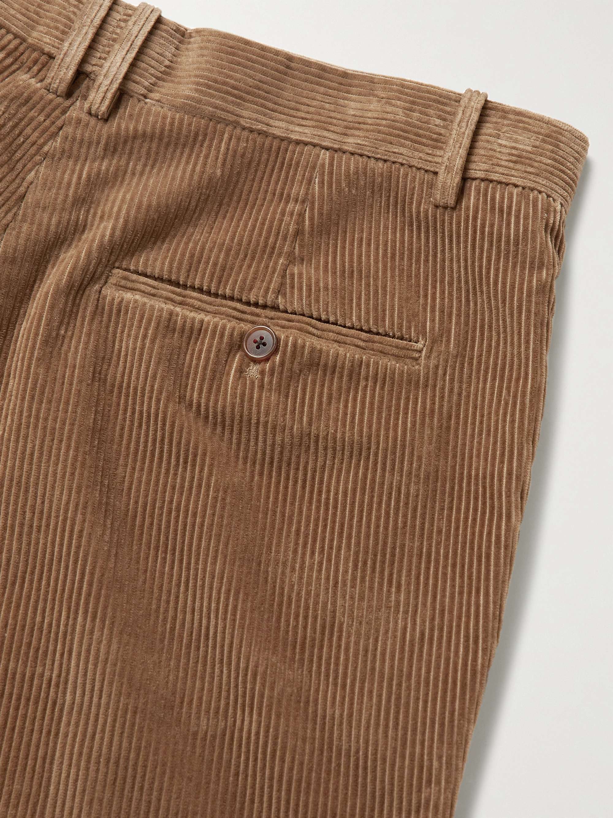 THE ROW Elijah Cotton-Blend Corduroy Trousers