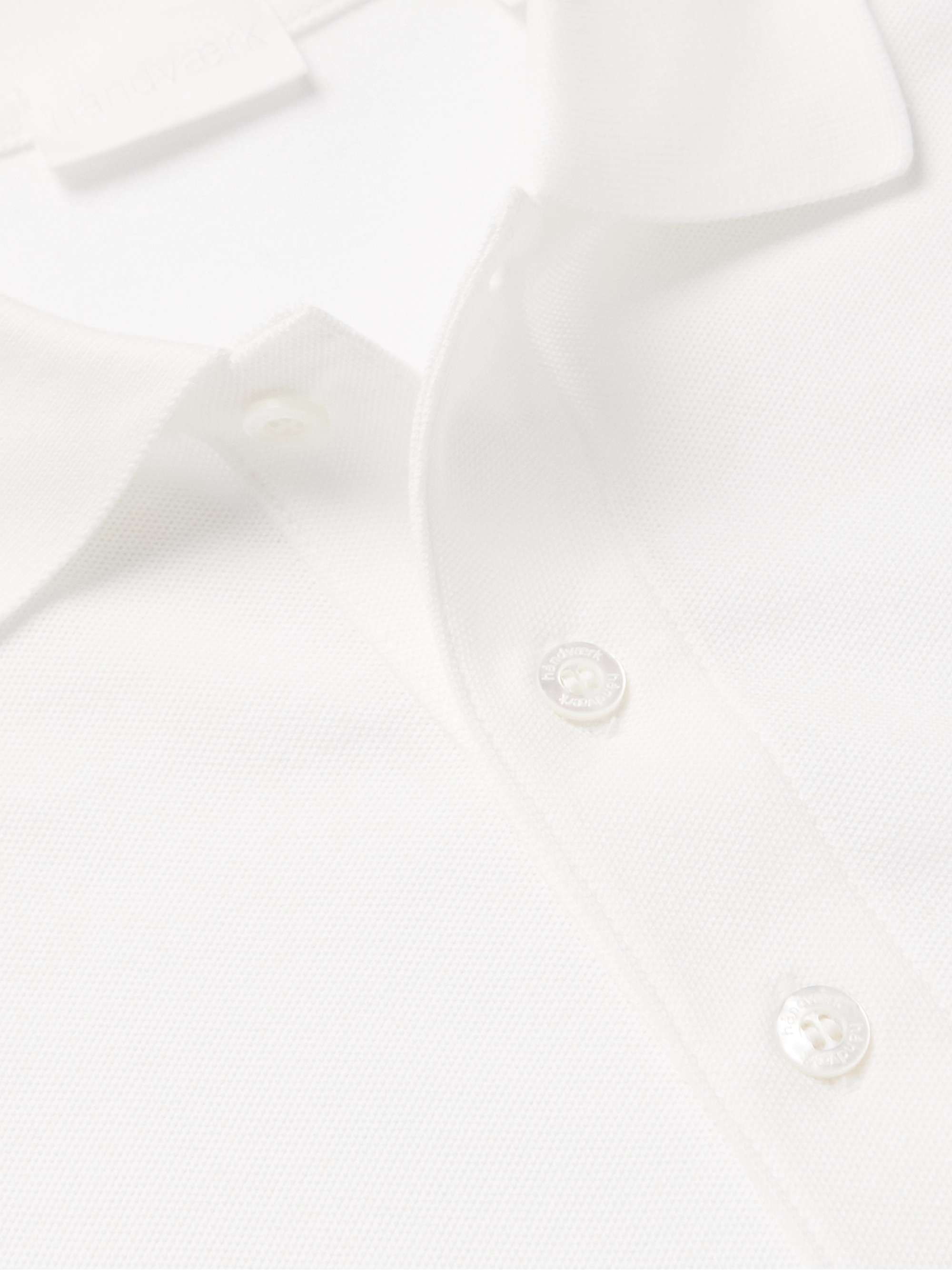 HANDVAERK Pima Cotton-Piqué Polo Shirt