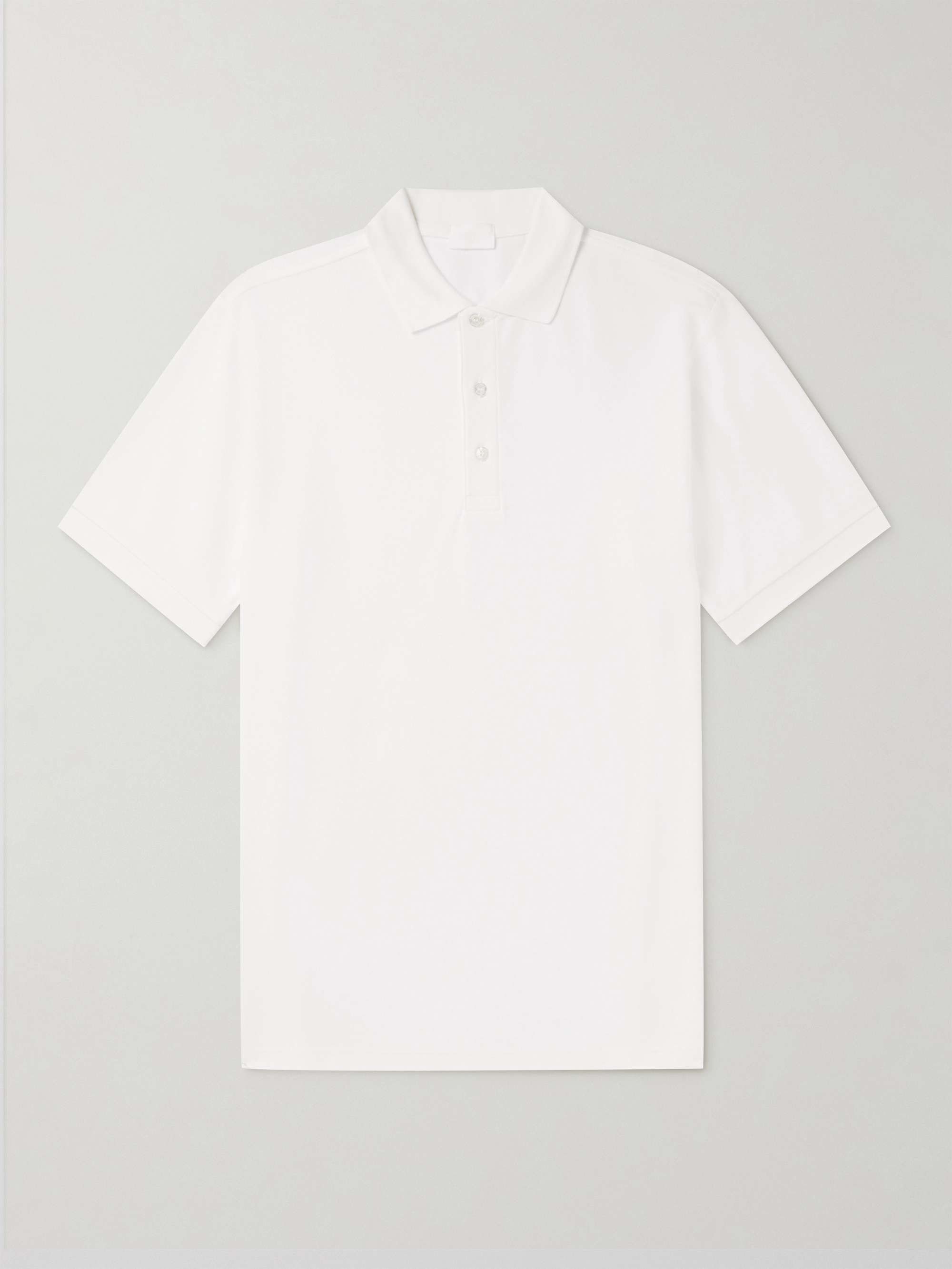 HANDVAERK Pima Cotton-Piqué Polo Shirt