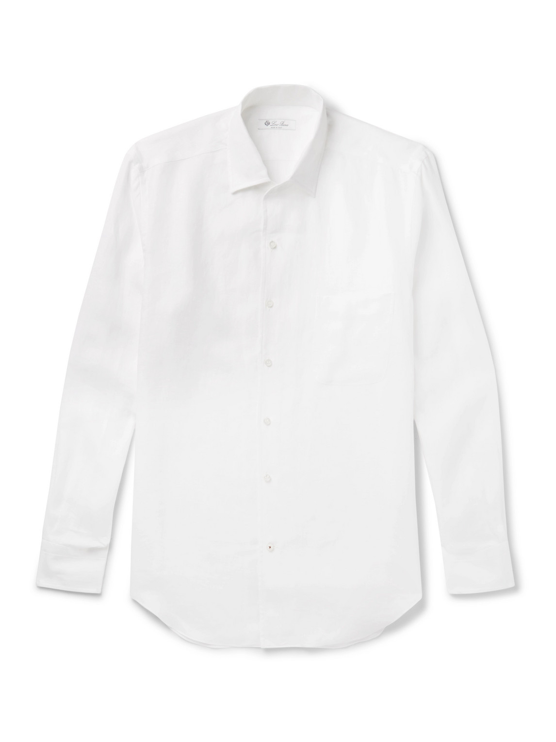 Loro Piana - André Slub Linen Shirt - Men - White - S